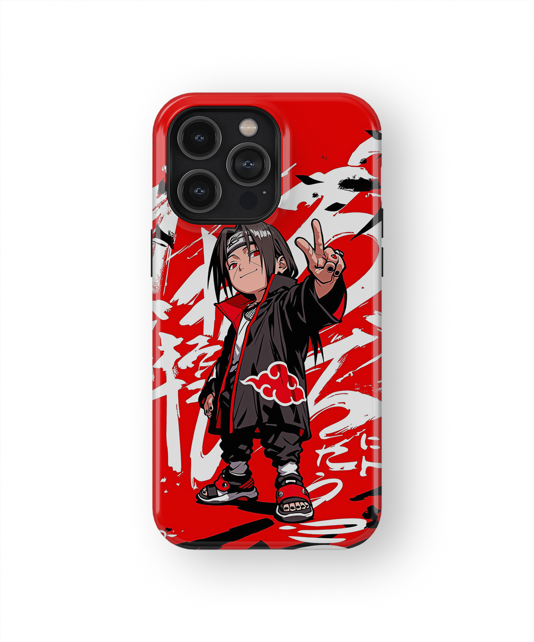 Coque iPhone Anime – Itachi Uchiha Akatsuki Style