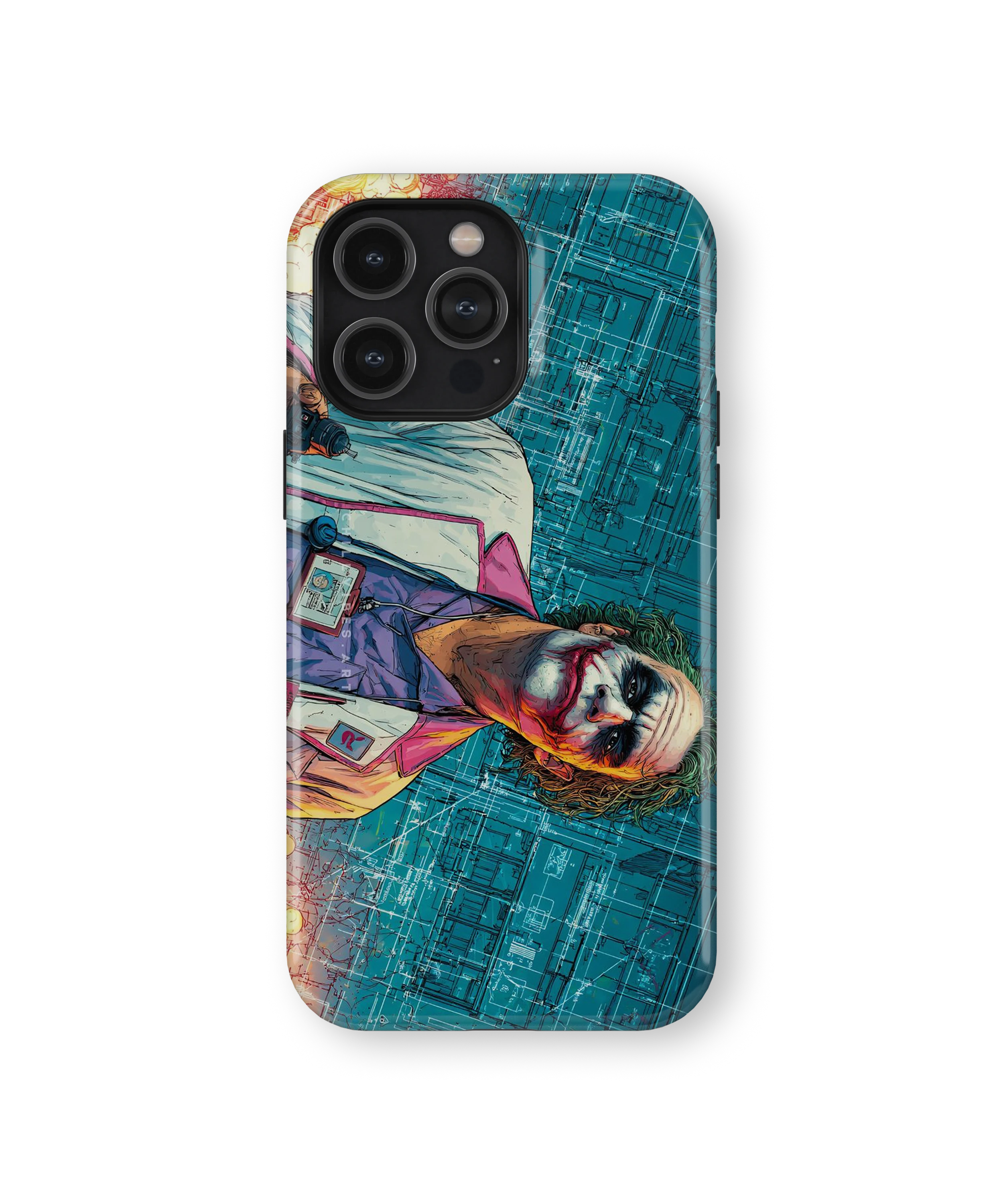 Coque iPhone Joker Art Urbain