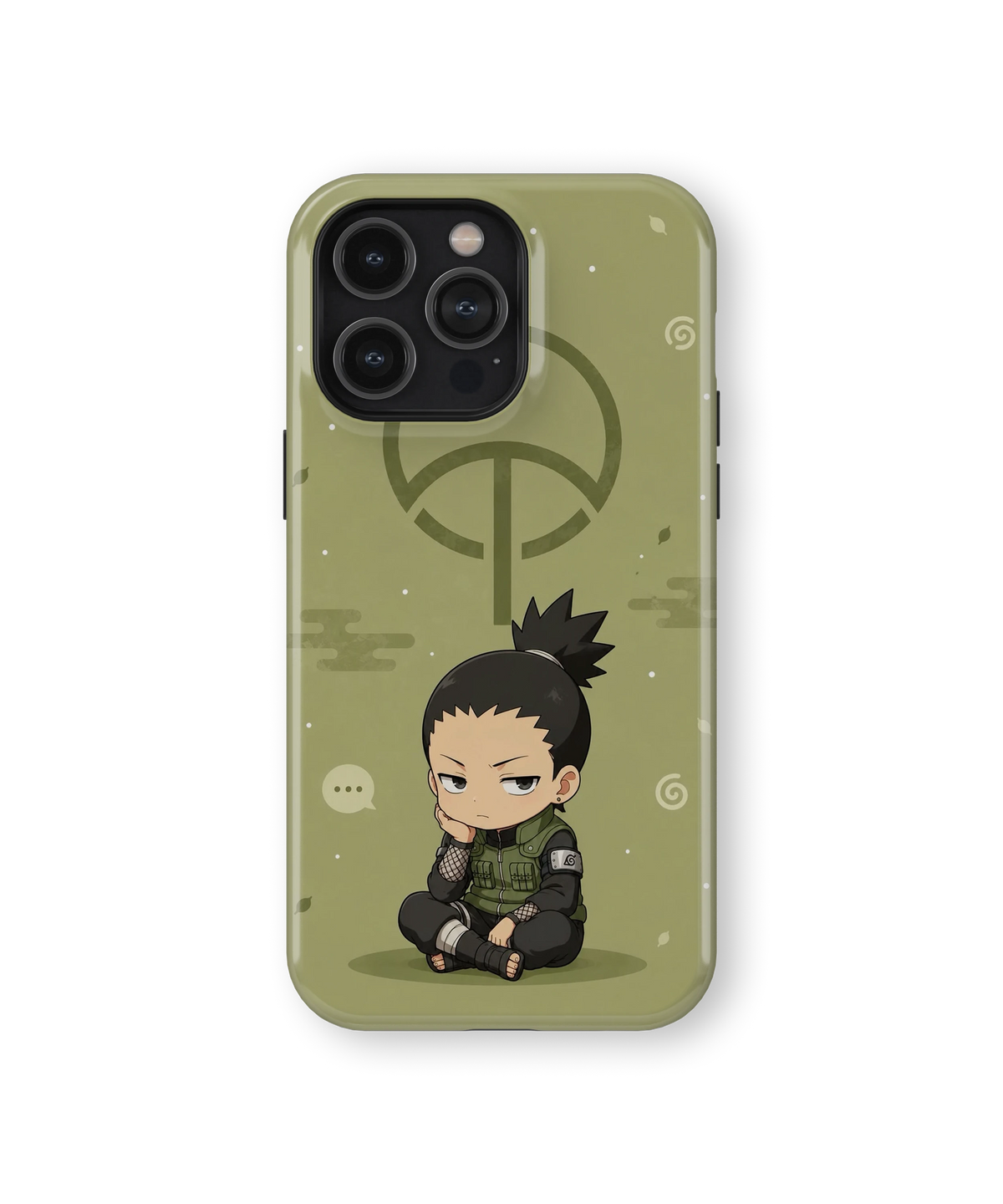 Coque iPhone Shikamaru – Style vert | Naruto