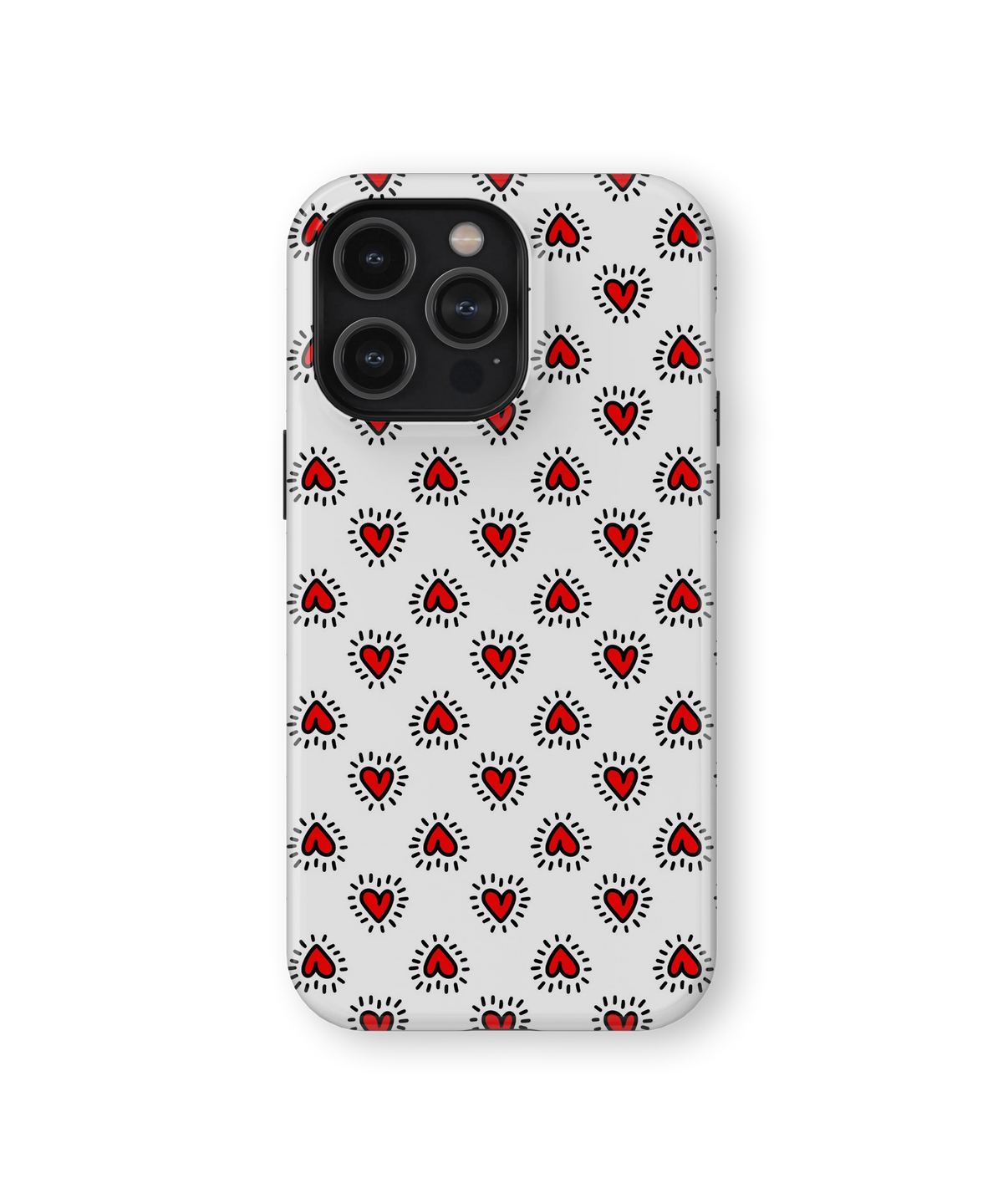 Coque iPhone – Design Cœurs Pop