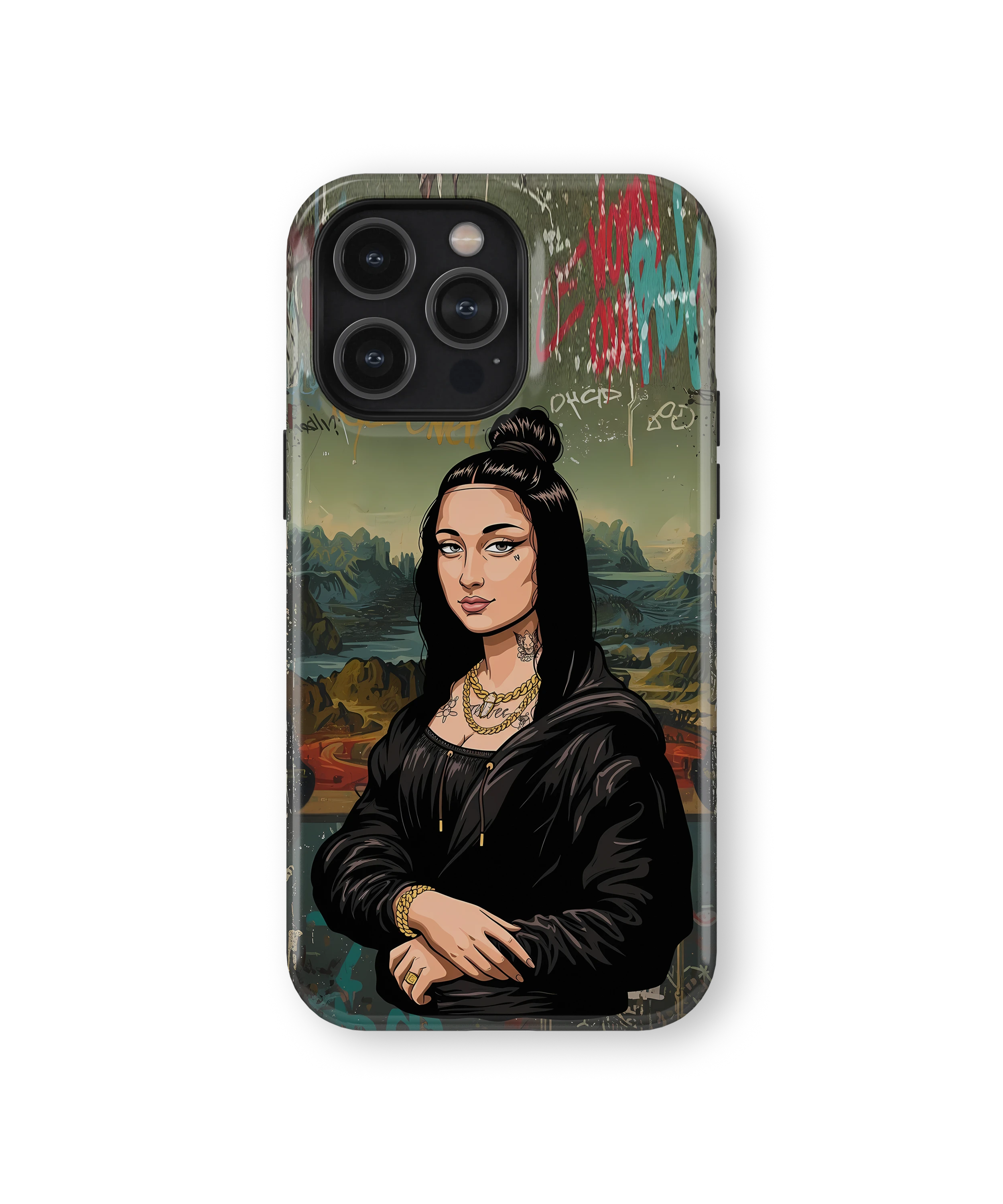 Coque iPhone Mona Lisa Street Style