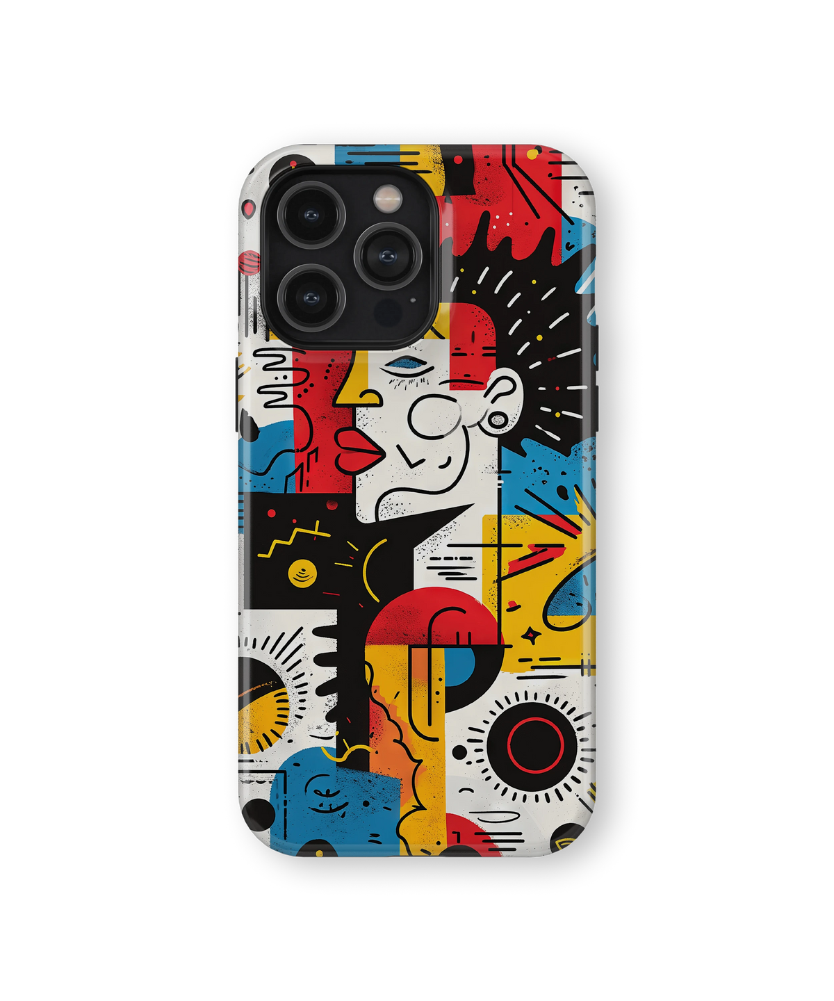 Coque iPhone – Design Abstrait Pop Art