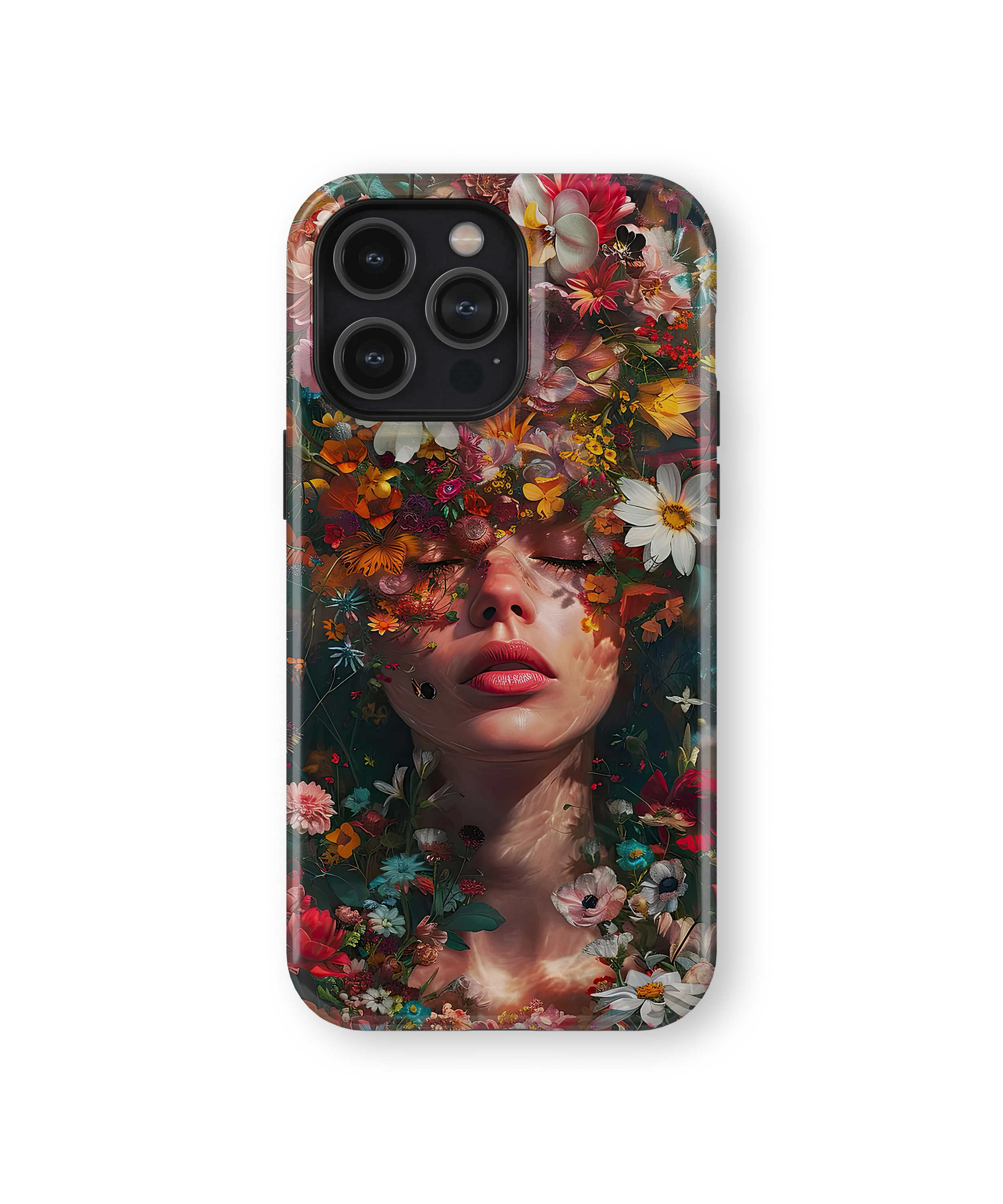 Coque iPhone Femme Florale Artistique