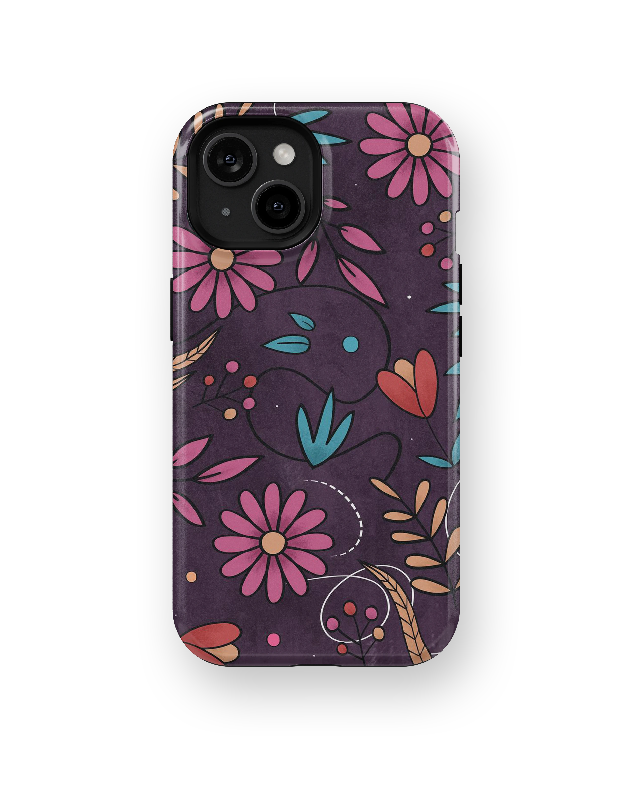 Coque iPhone – Design Floral Élégant & Coloré