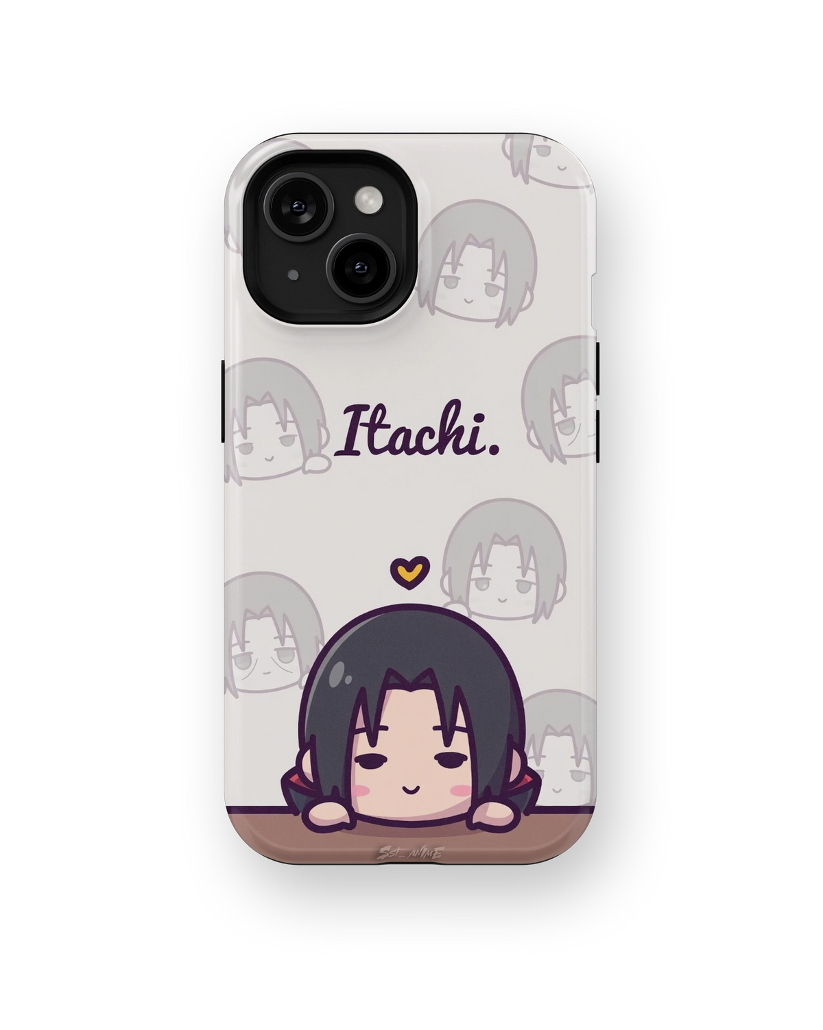 Coque iPhone Itachi – Design Chibi Violet | Naruto