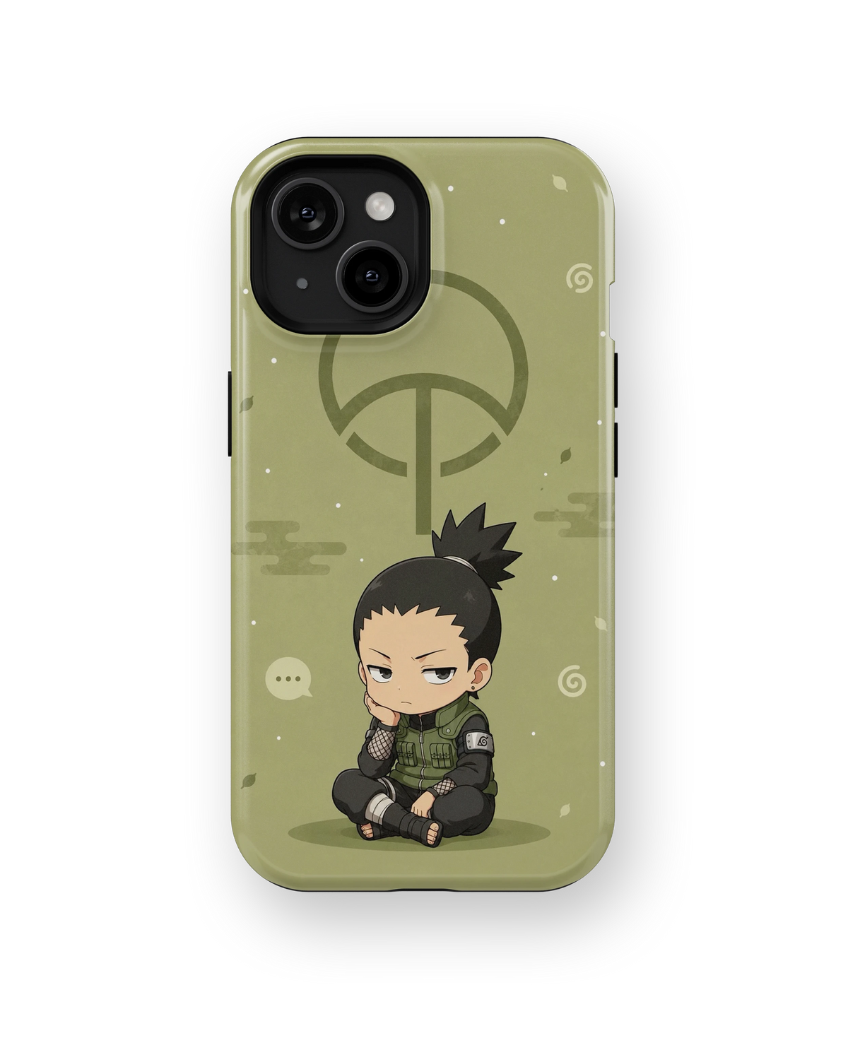 Coque iPhone Shikamaru – Style vert | Naruto