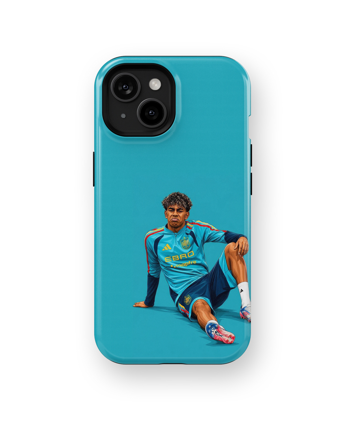 Coque iPhone Lamine Yamal – Style Bleu | Espagne