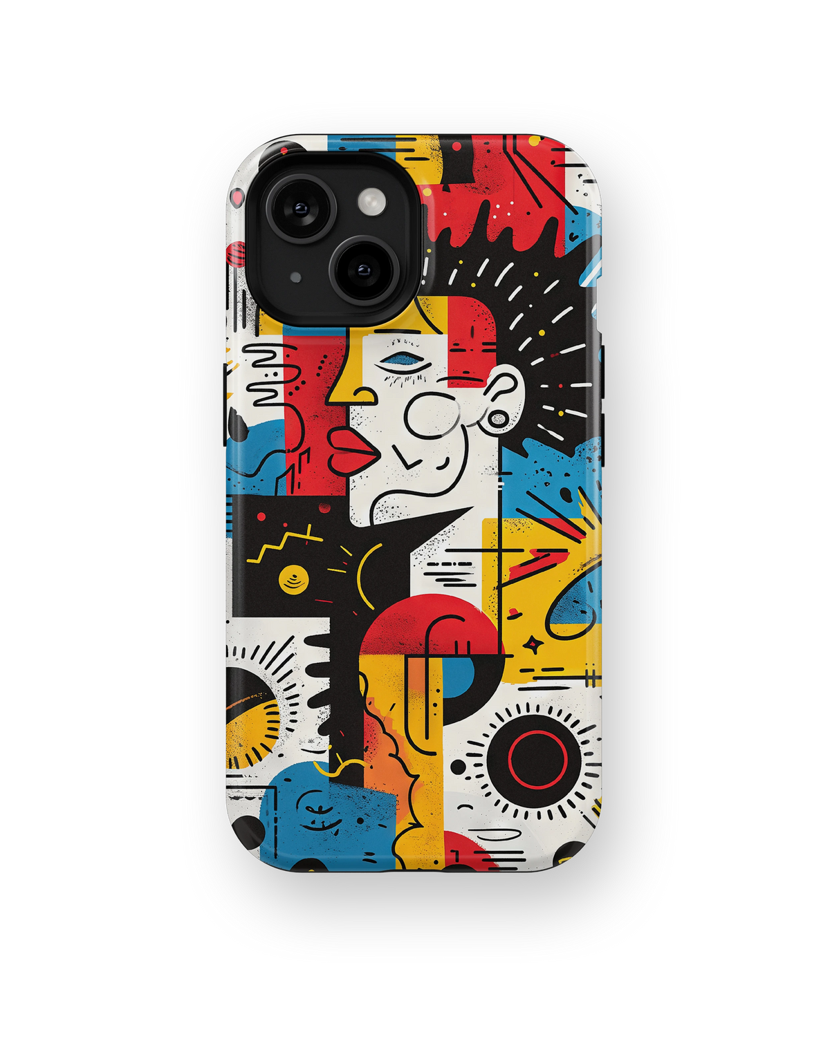 Coque iPhone – Design Abstrait Pop Art