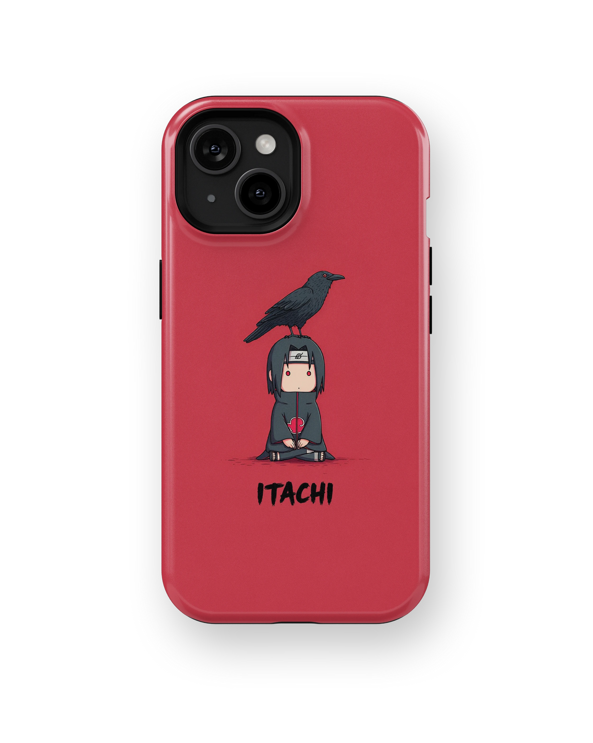 Coque iPhone Itachi – Design Chibi Rouge | Naruto