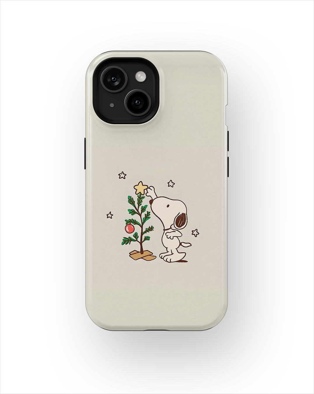 Coque iPhone – Snoopy Noël Minimaliste