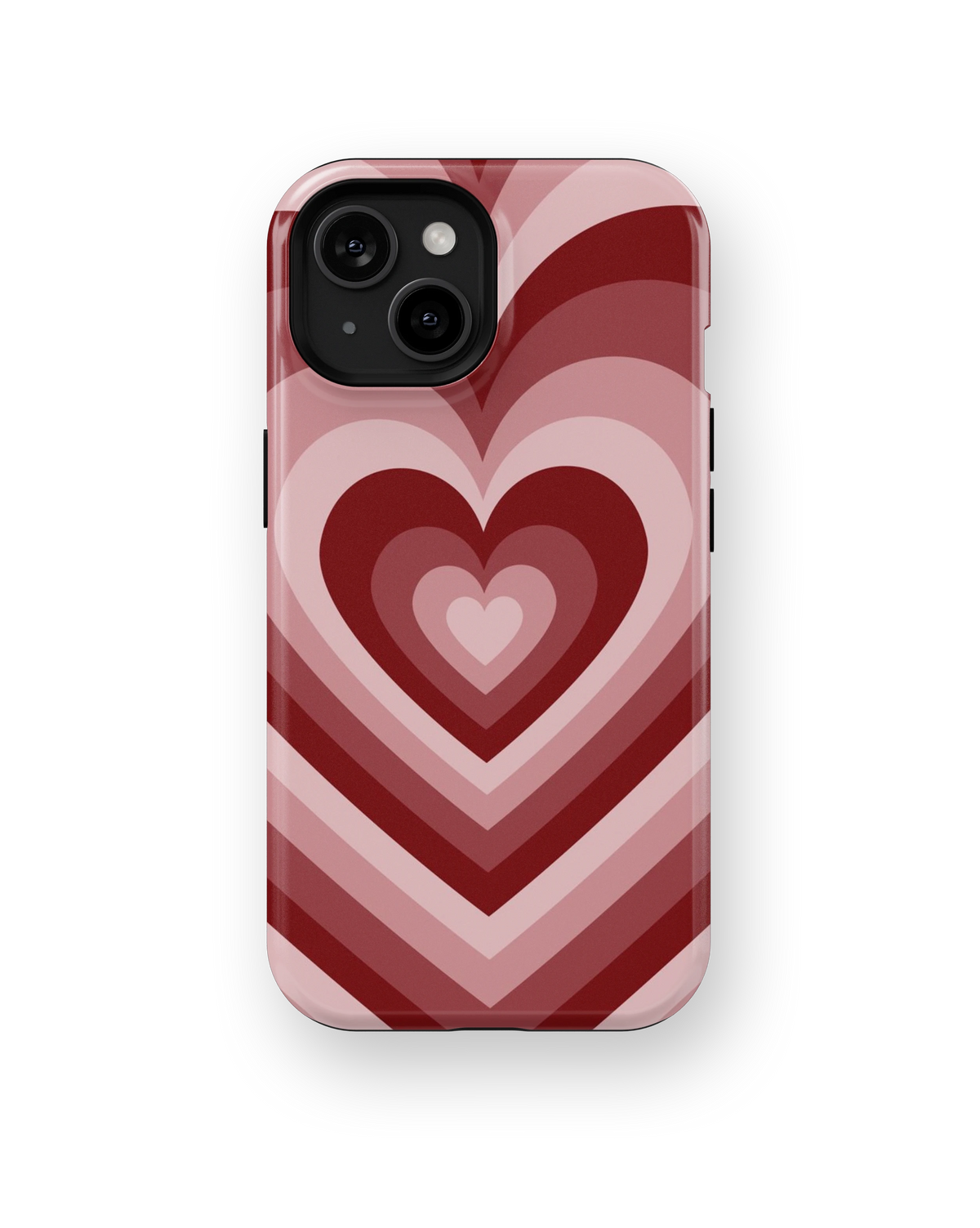 Coque iPhone – Design Cœurs Empilés