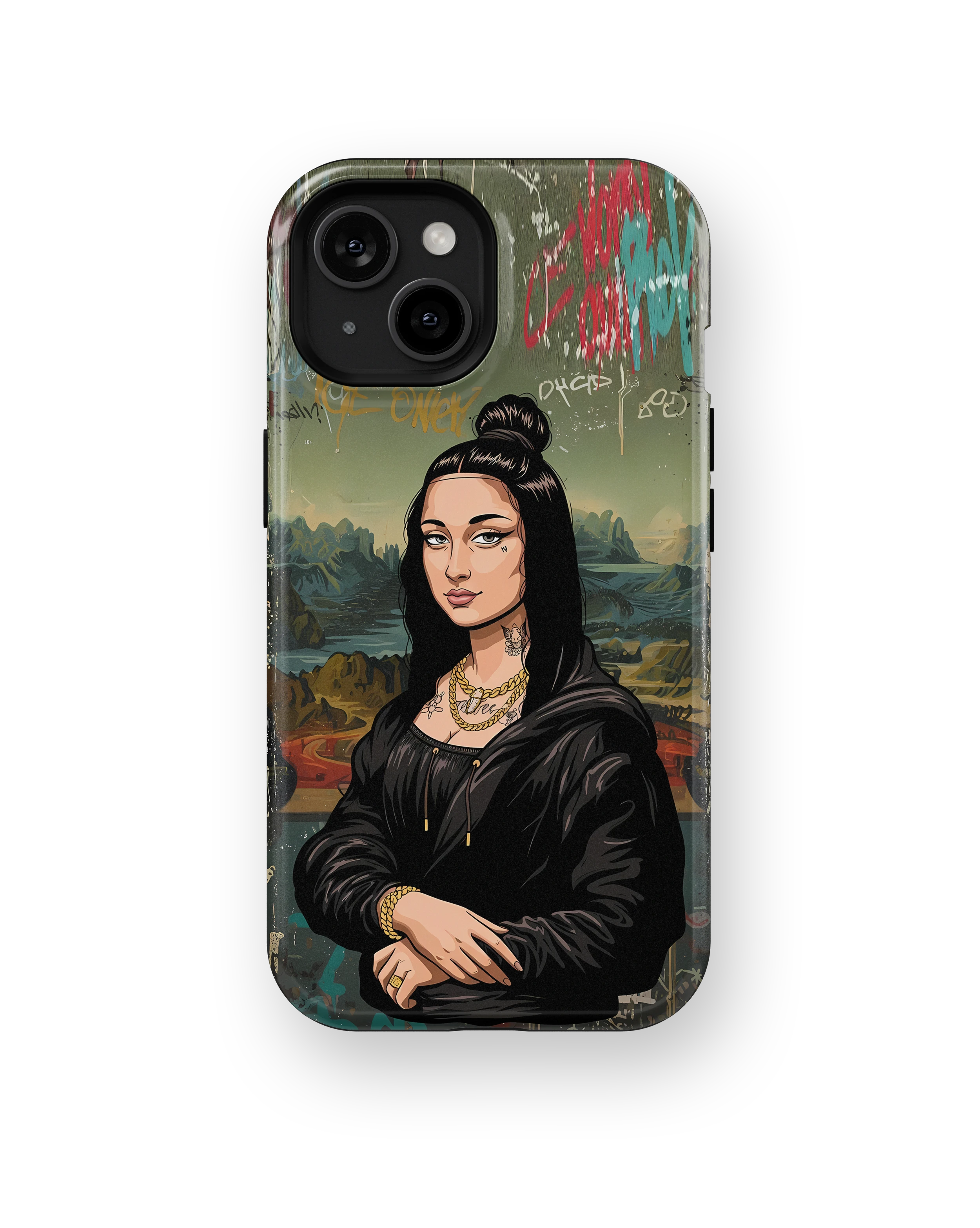 Coque iPhone Mona Lisa Street Style