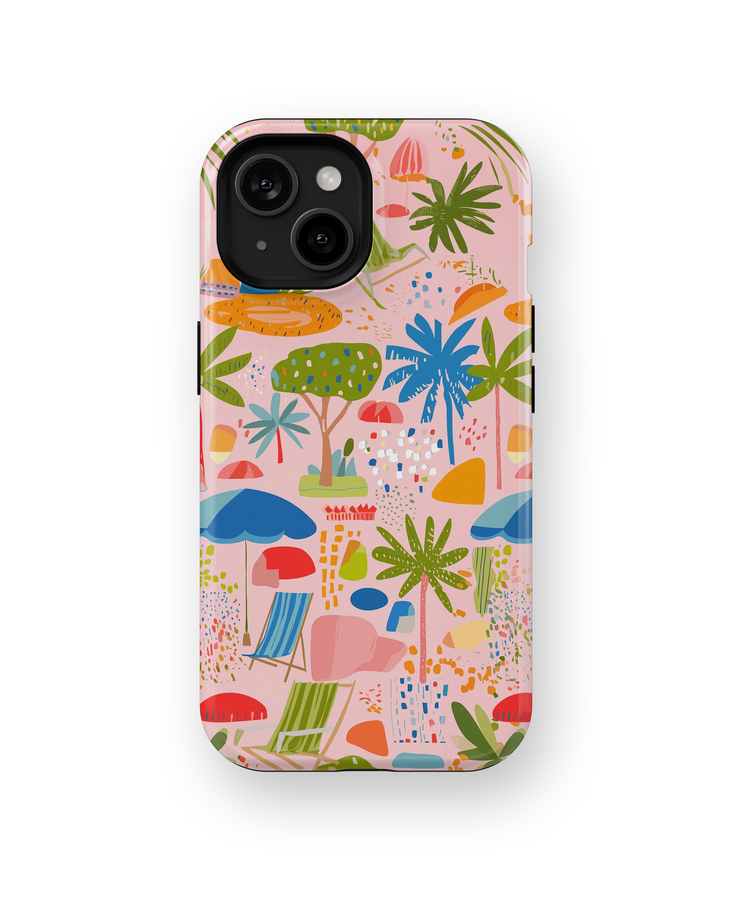 Coque iPhone – Design Summer Pastel Plage & Vacances