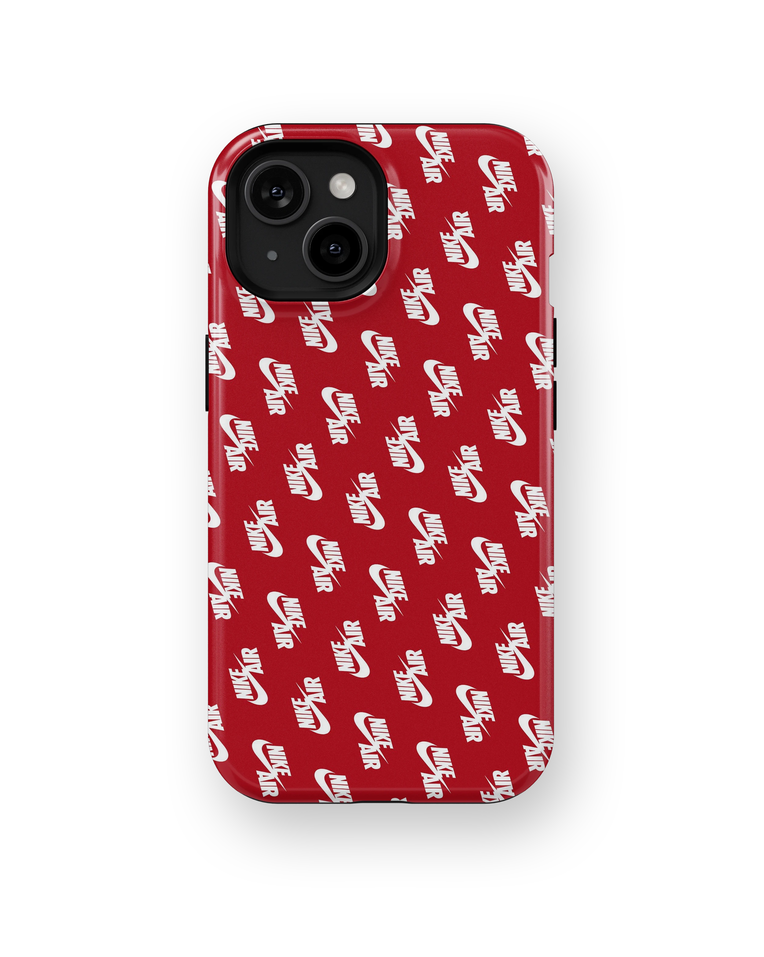 Coque iPhone – Design Nike Air Rouge