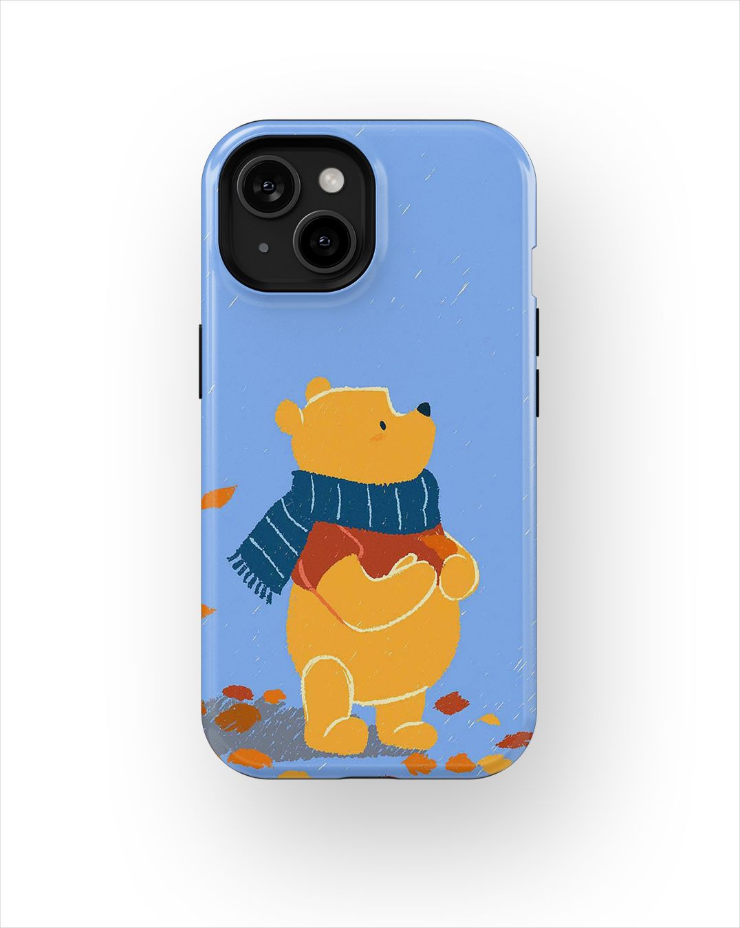 Coque iPhone – Ours Mignon Style Automne