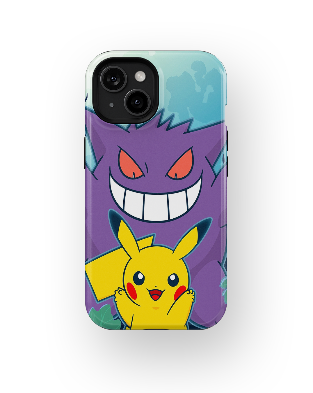 Coque iPhone – Pikachu & Gengar Fun & Gaming