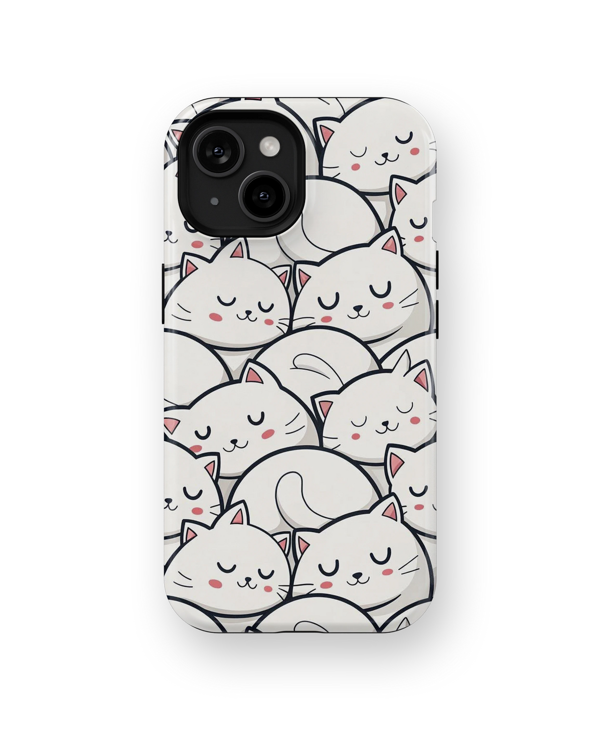 Coque iPhone – Cute Cats Pattern