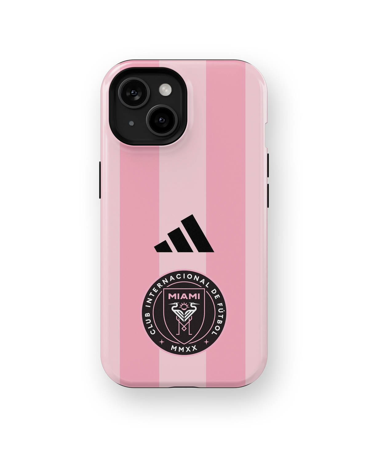 Coque iPhone Miami – Design Pink Stripes | Inter Miami