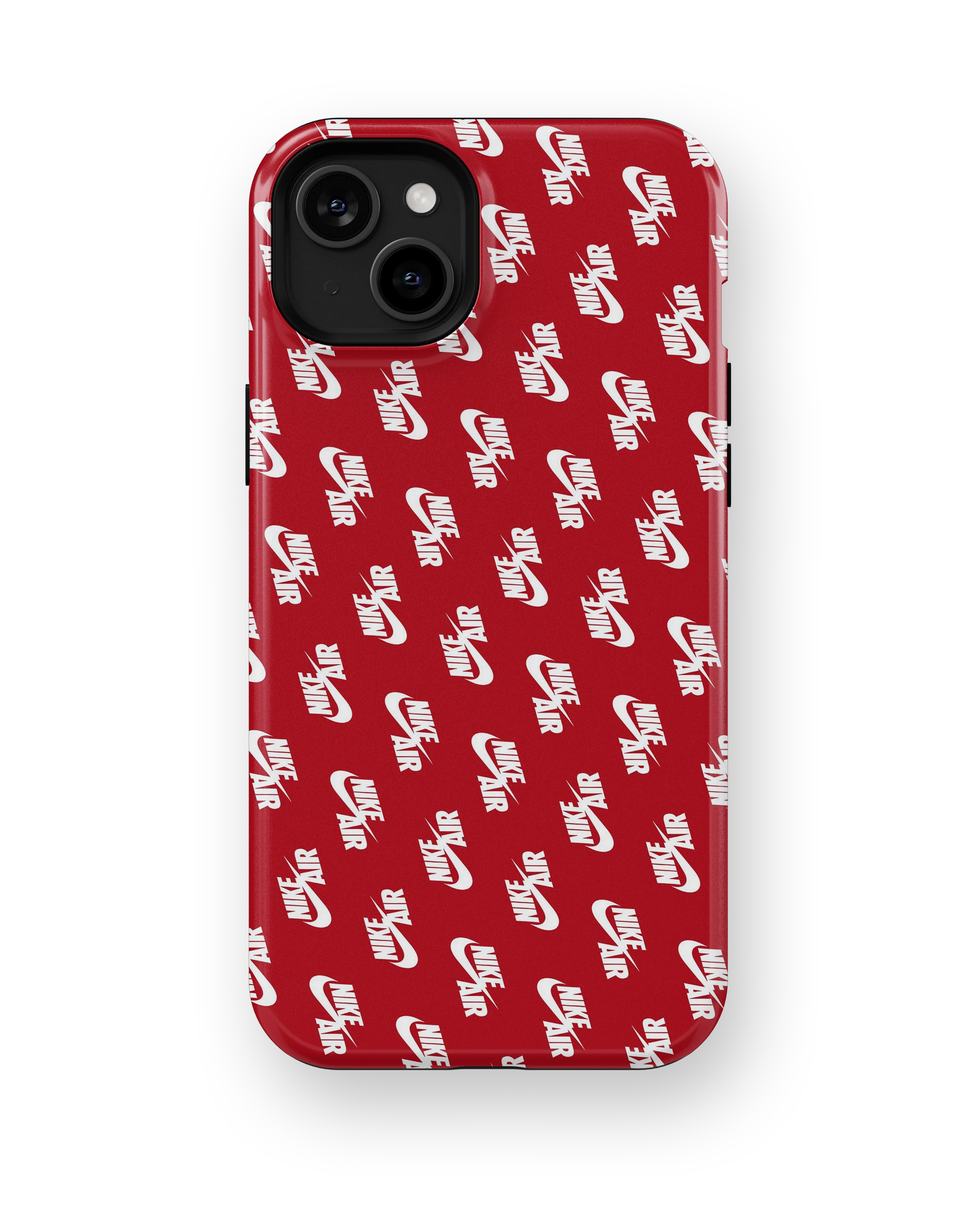 Coque iPhone – Design Nike Air Rouge