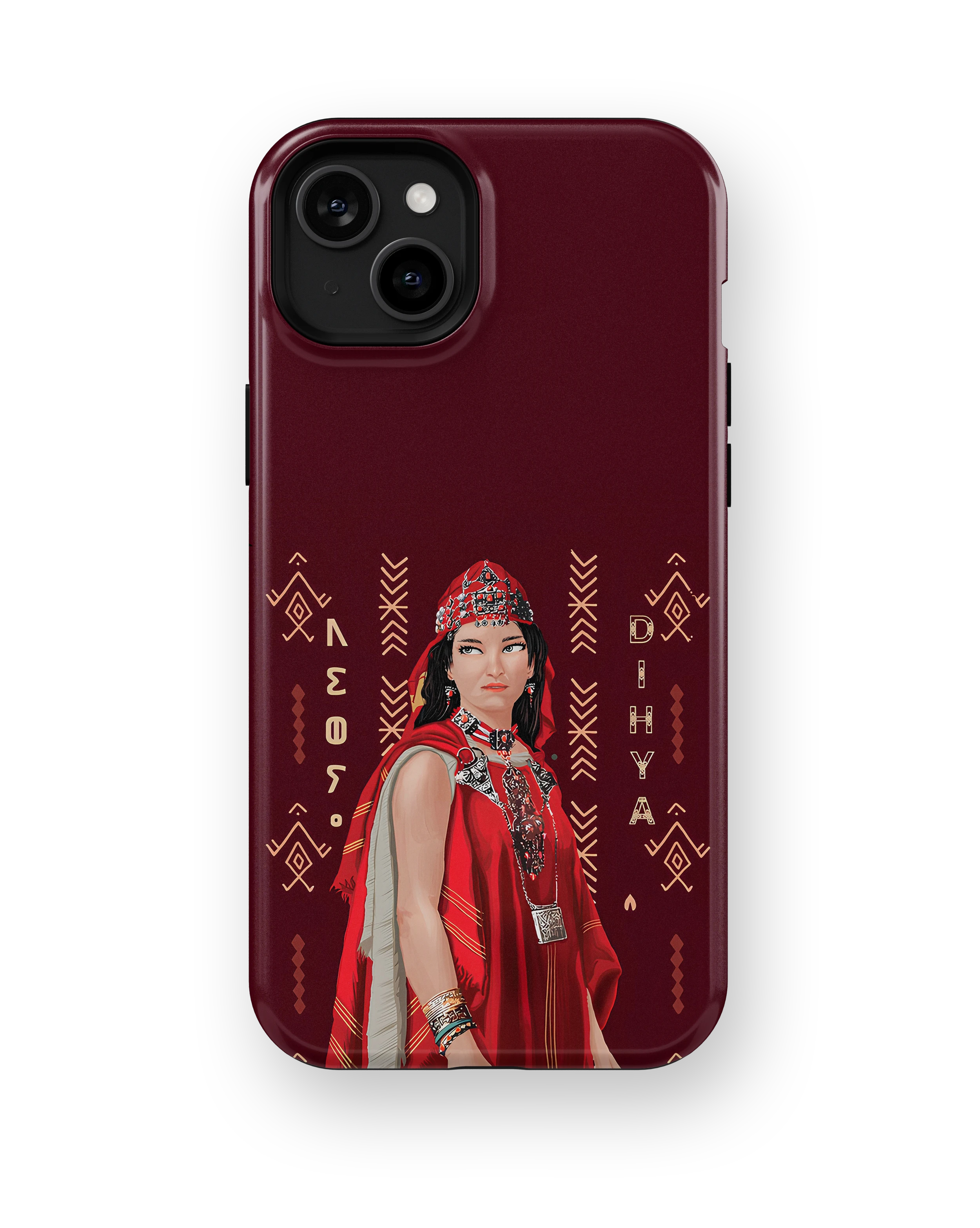 Coque iPhone – Design Amazigh Traditionnel “Dihya”