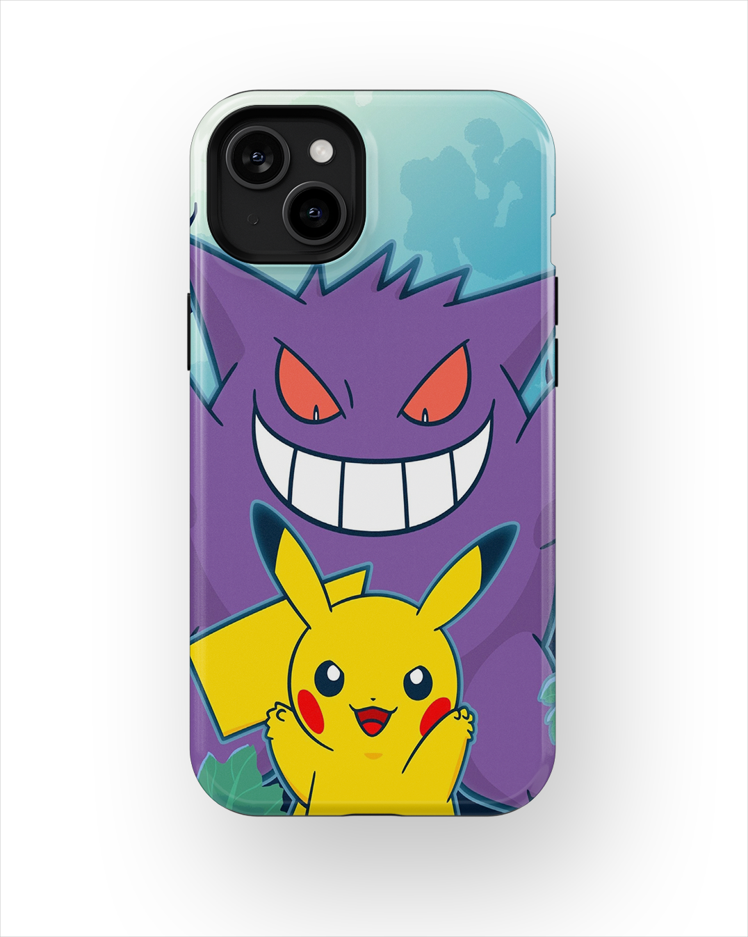 Coque iPhone – Pikachu & Gengar Fun & Gaming