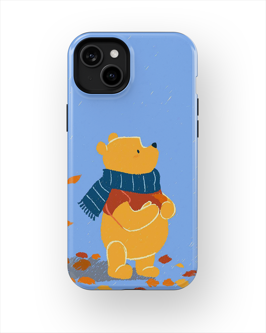 Coque iPhone – Ours Mignon Style Automne