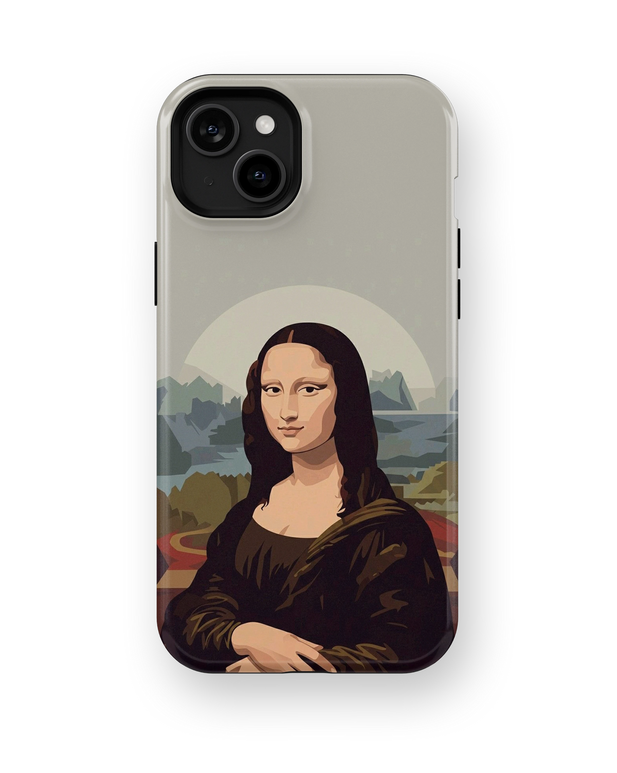 Coque iPhone – Design Mona Lisa Pop