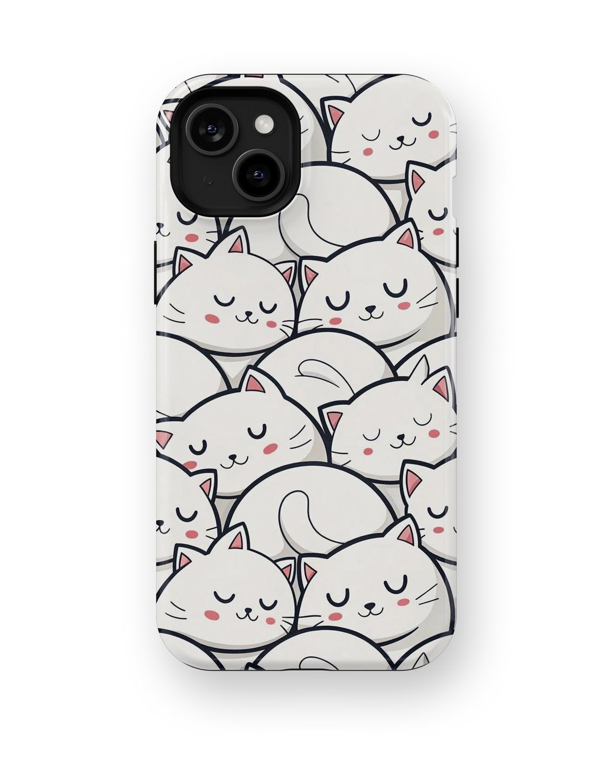 Coque iPhone – Cute Cats Pattern