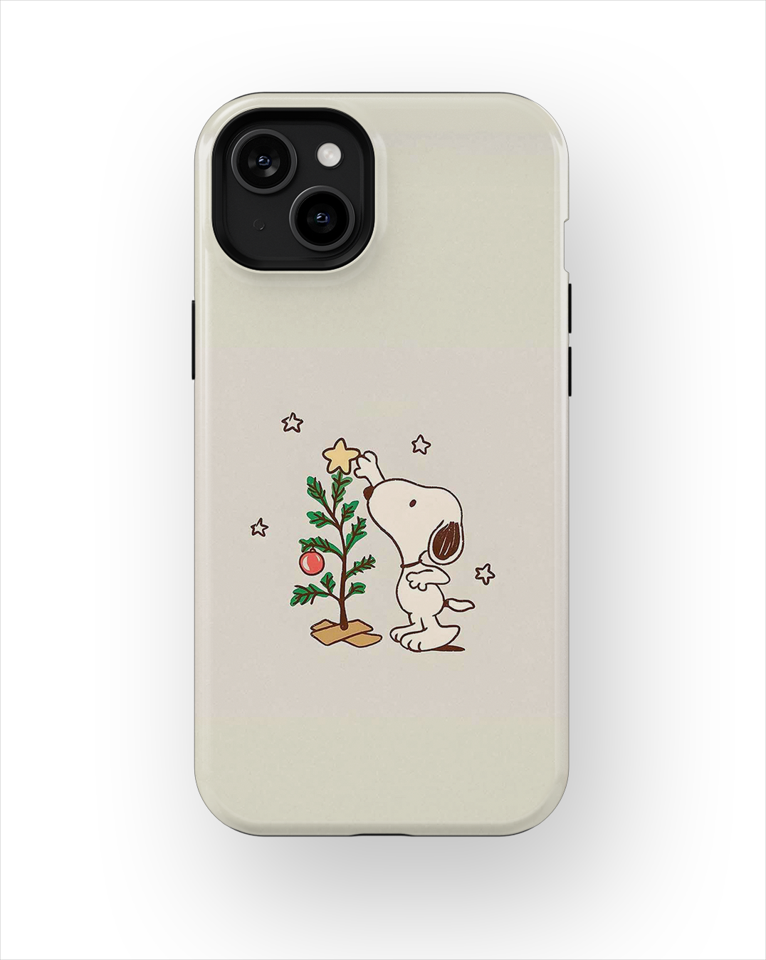 Coque iPhone – Snoopy Noël Minimaliste