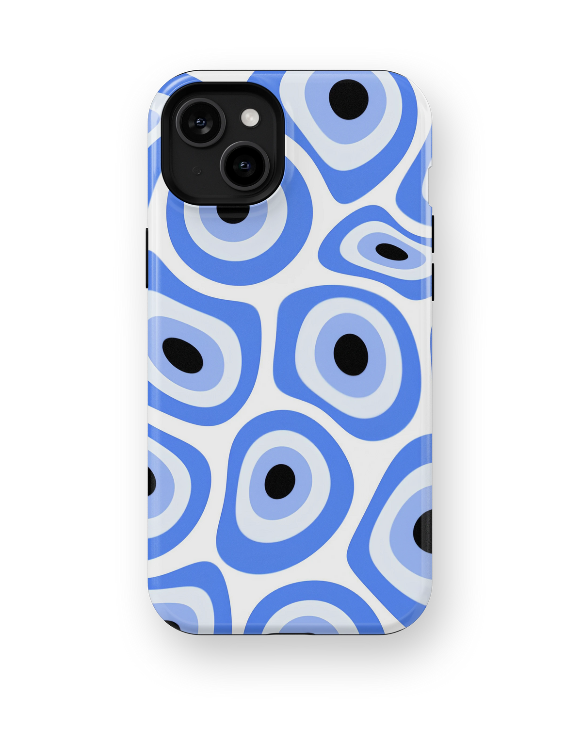 Coque iPhone – Design Œil Bleu