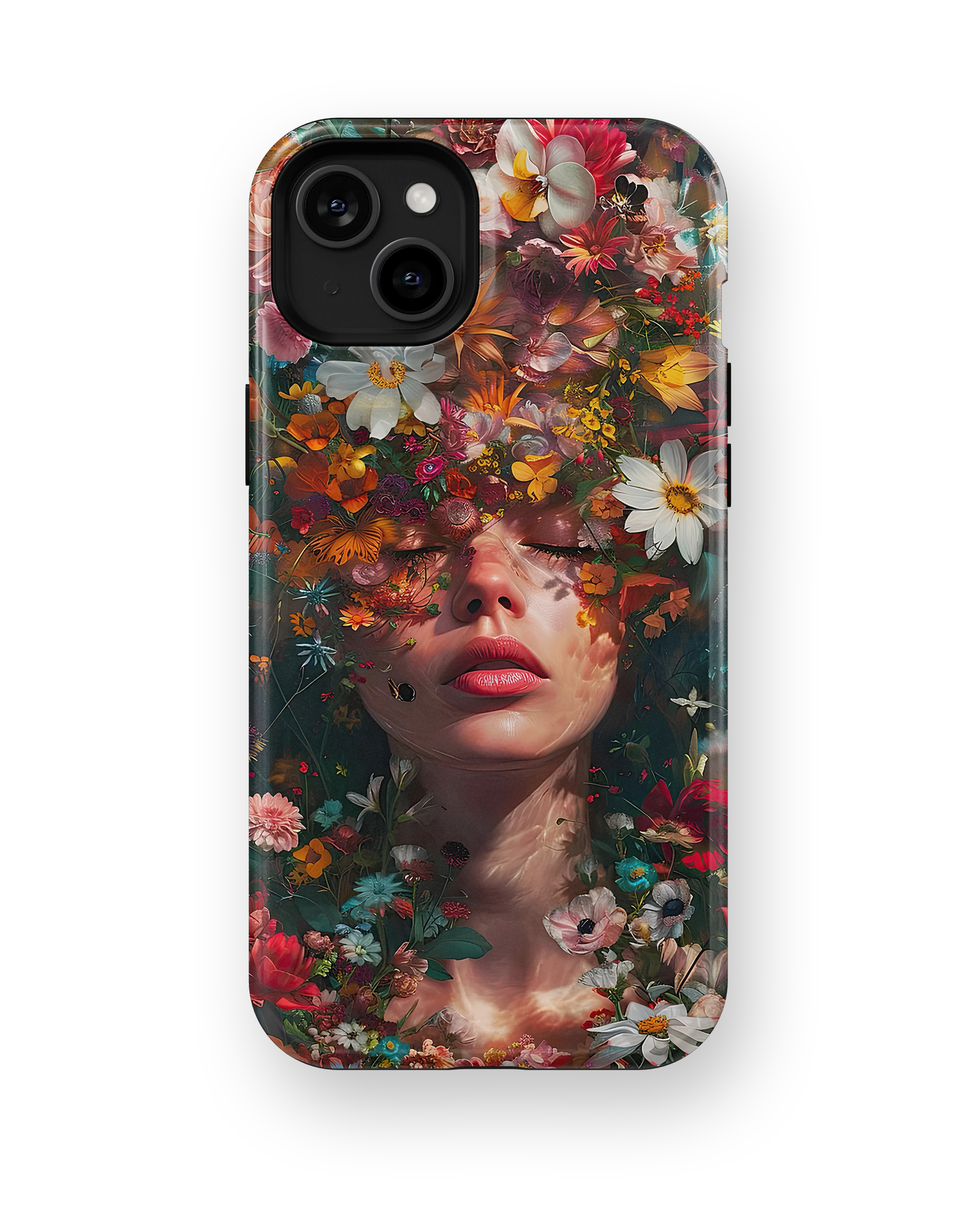 Coque iPhone Femme Florale Artistique