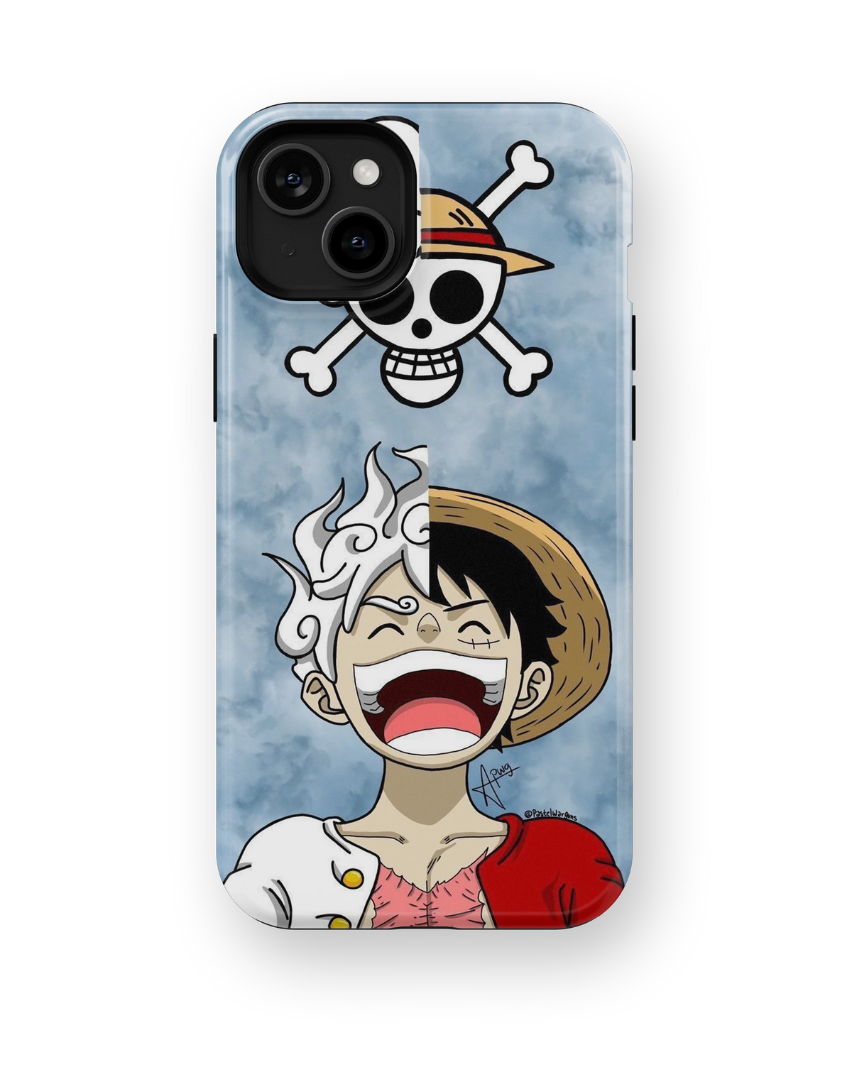 Coque iPhone Luffy – Style Gear 5 | One Piece