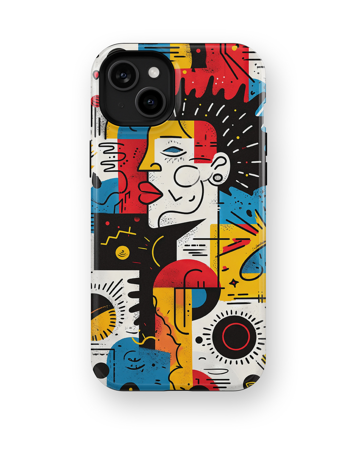 Coque iPhone – Design Abstrait Pop Art