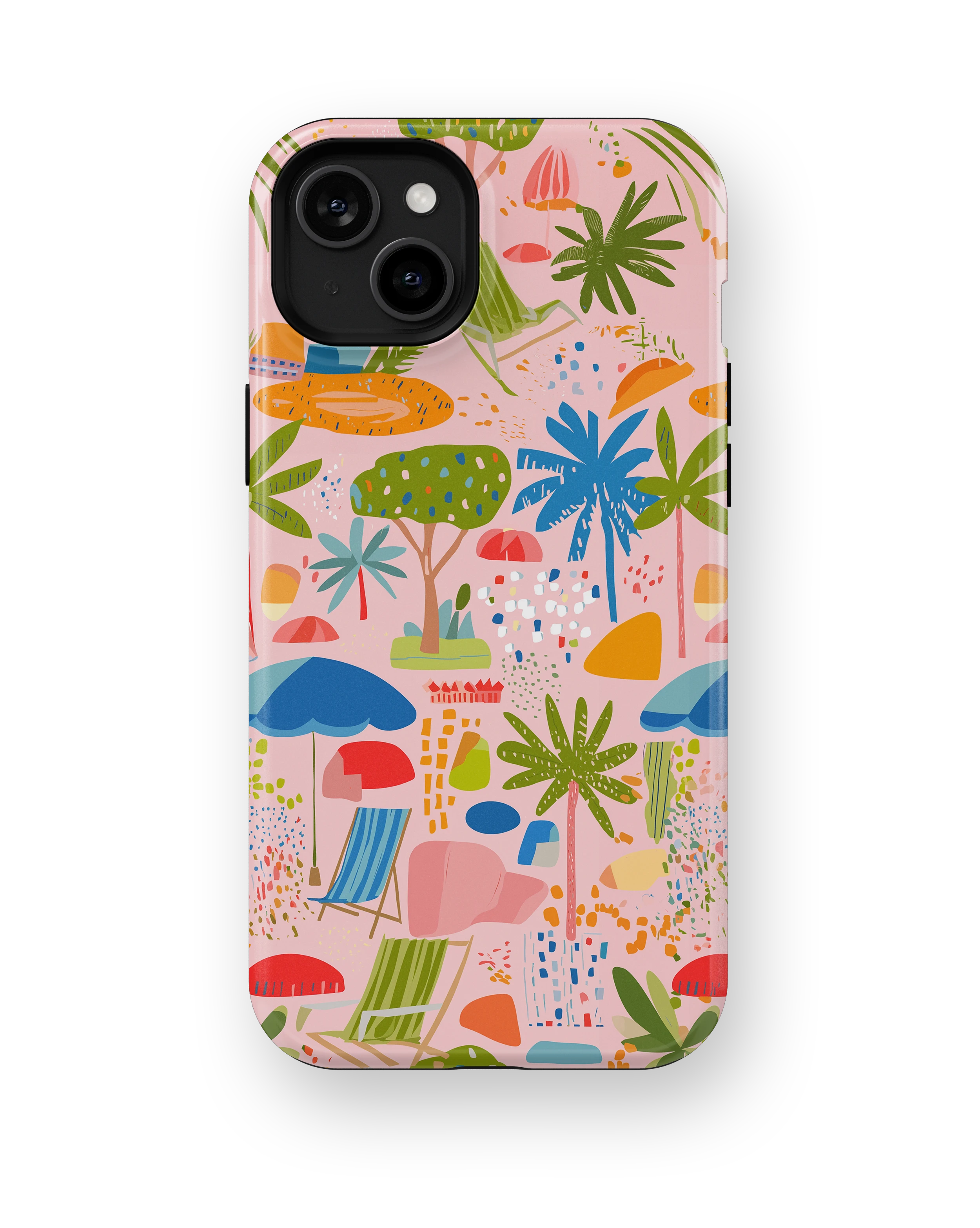 Coque iPhone – Design Summer Pastel Plage & Vacances