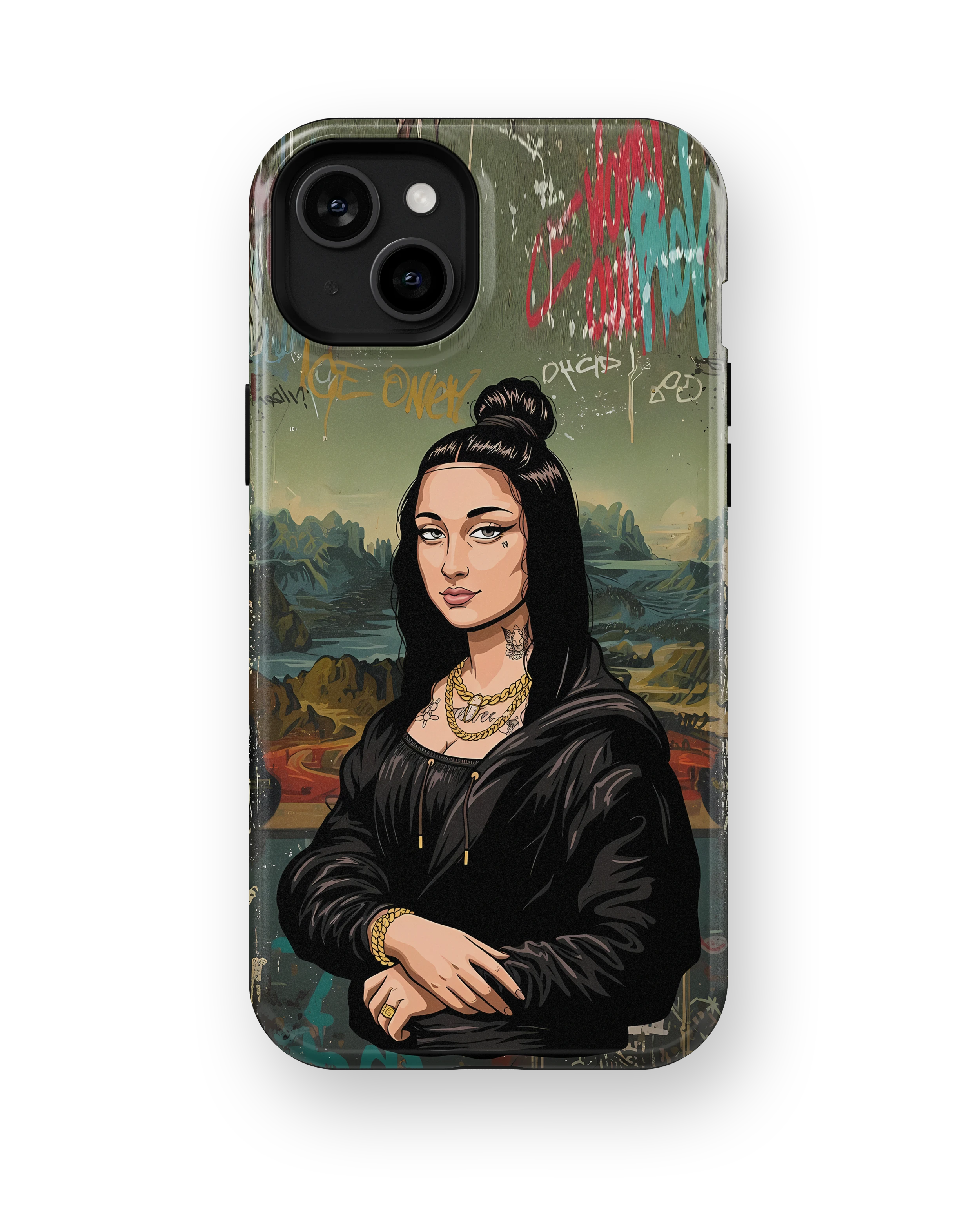 Coque iPhone Mona Lisa Street Style