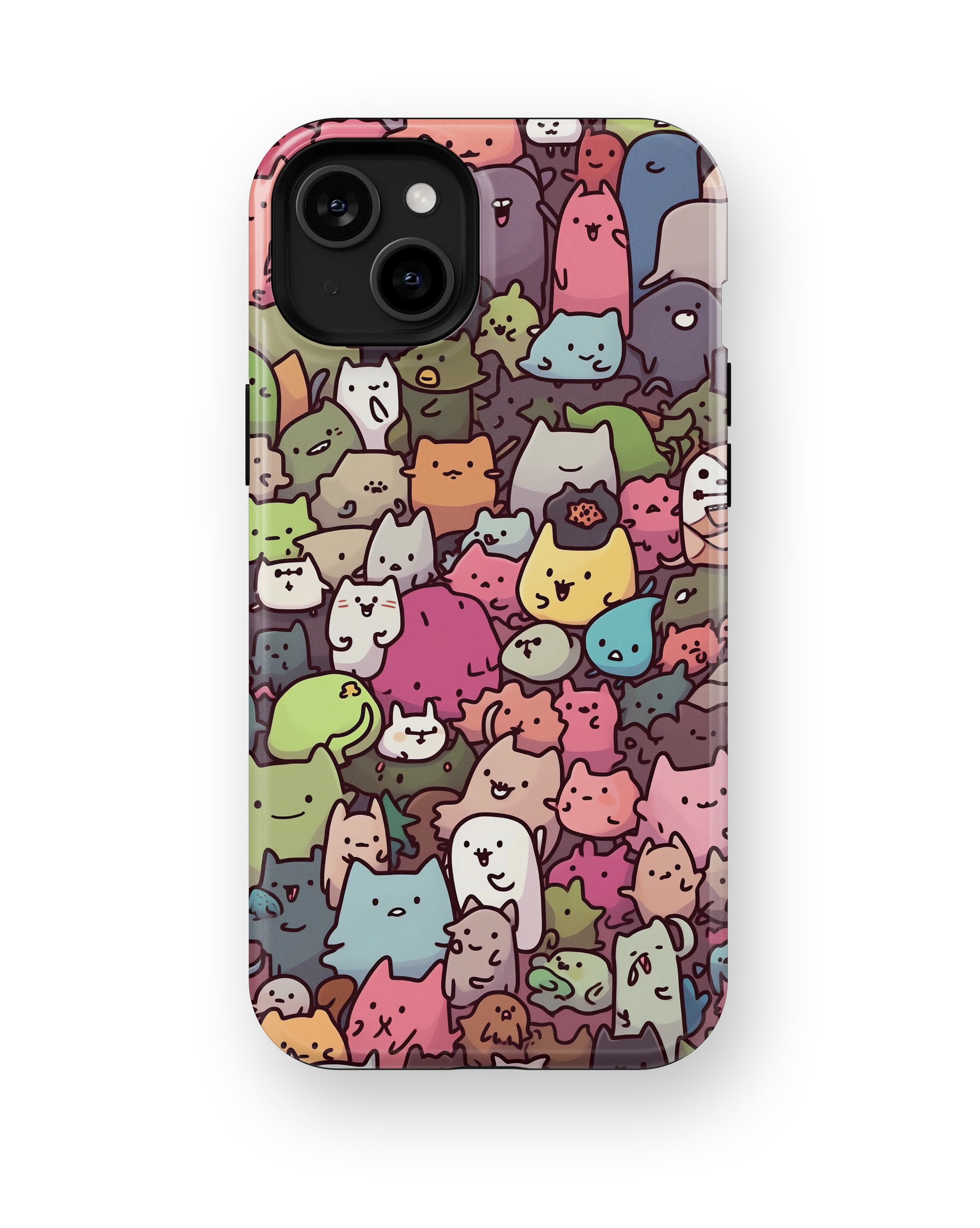 Coque iPhone – Design Animaux Kawaii
