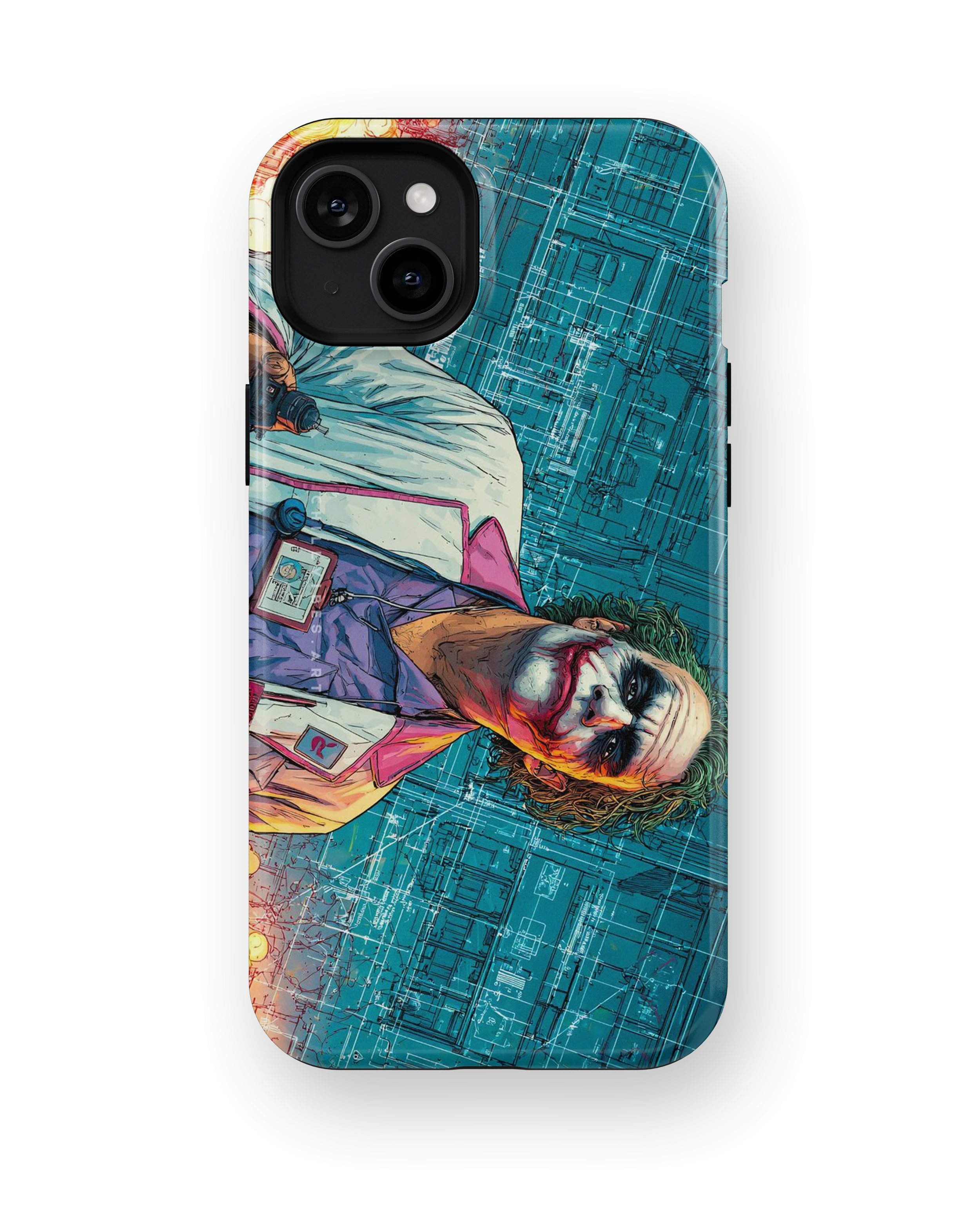 Coque iPhone Joker Art Urbain