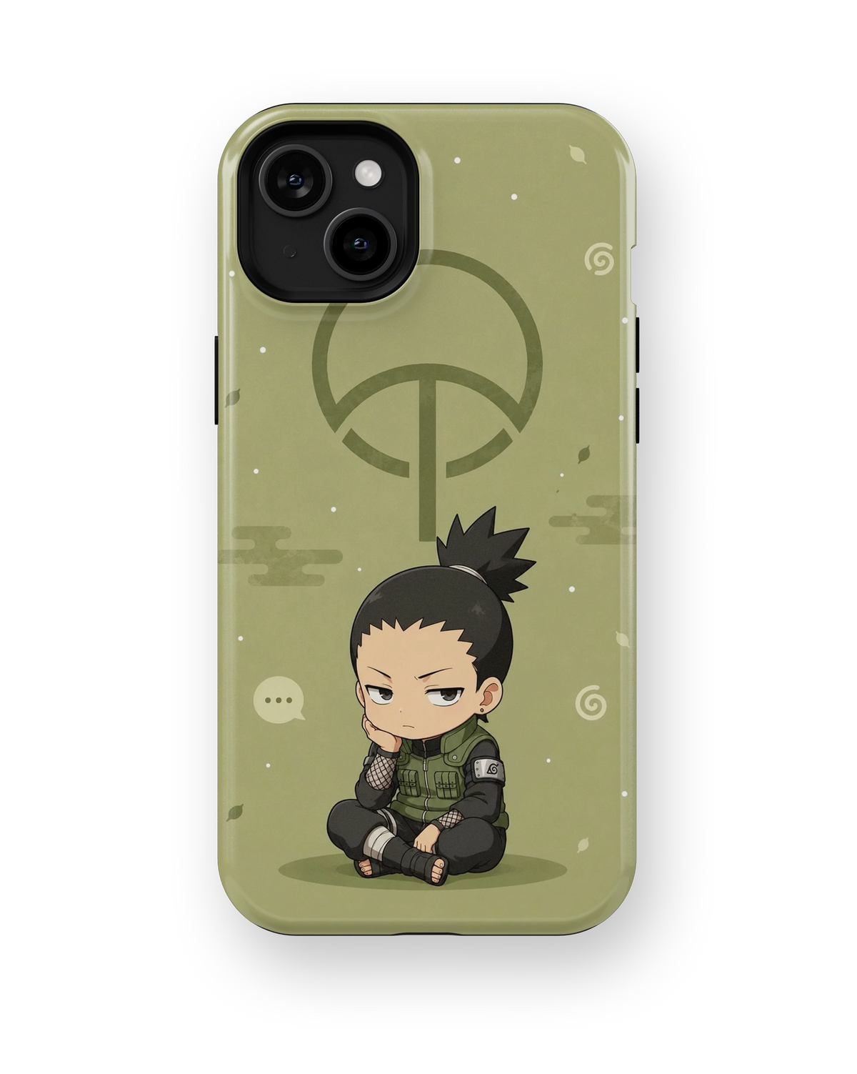 Coque iPhone Shikamaru – Style vert | Naruto