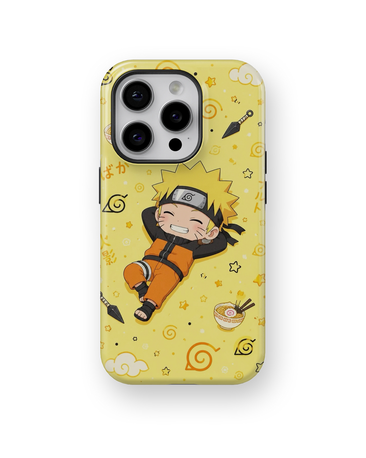 Coque iPhone Naruto – Design Chibi Jaune | Naruto