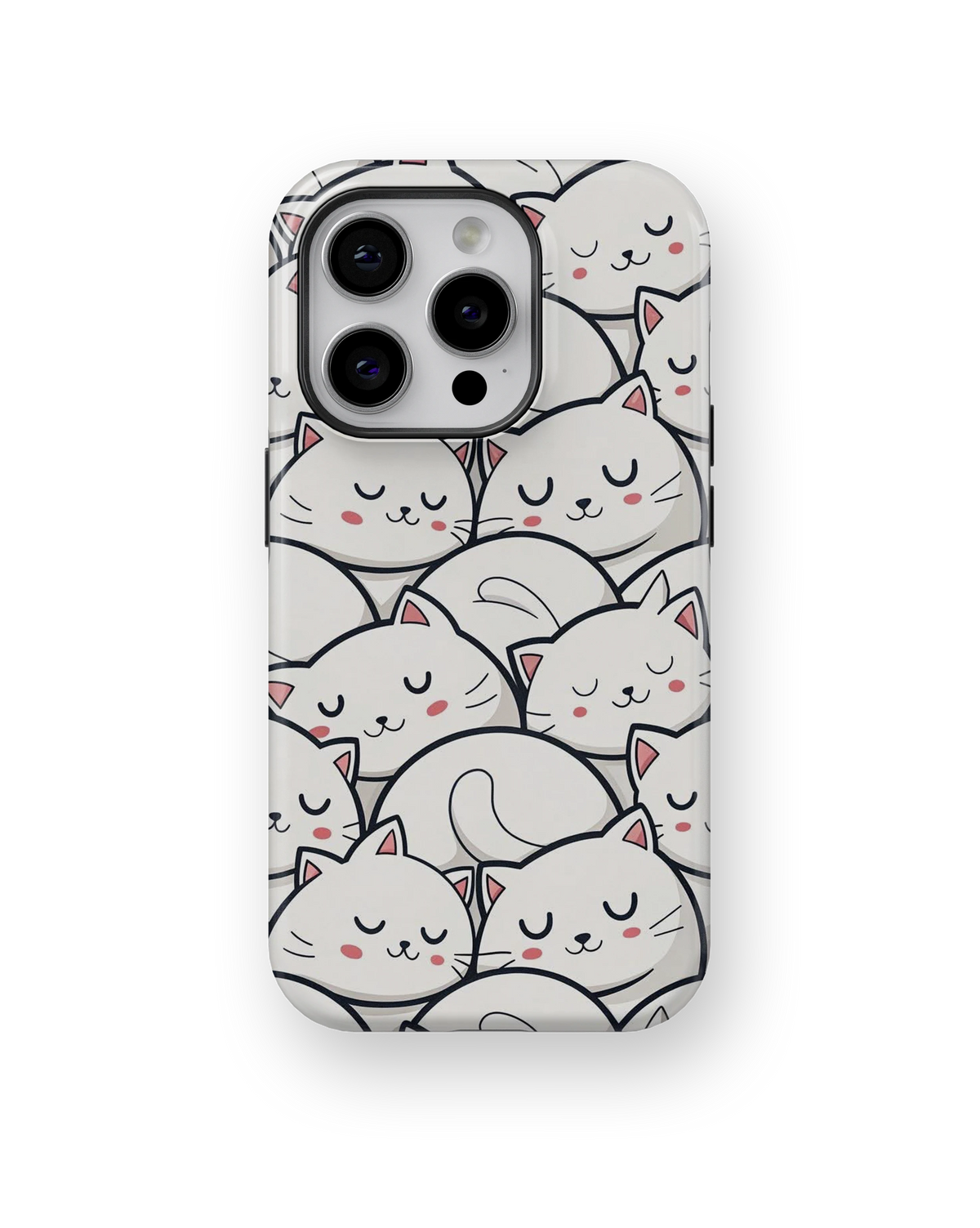 Coque iPhone – Cute Cats Pattern