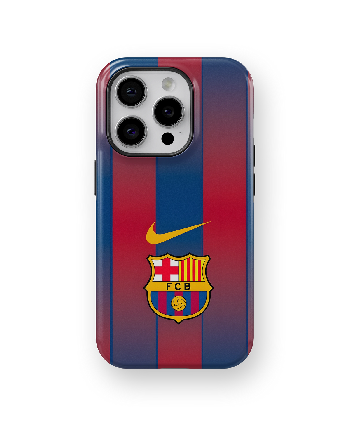 Coque iPhone – Design FC Barcelone Stripes