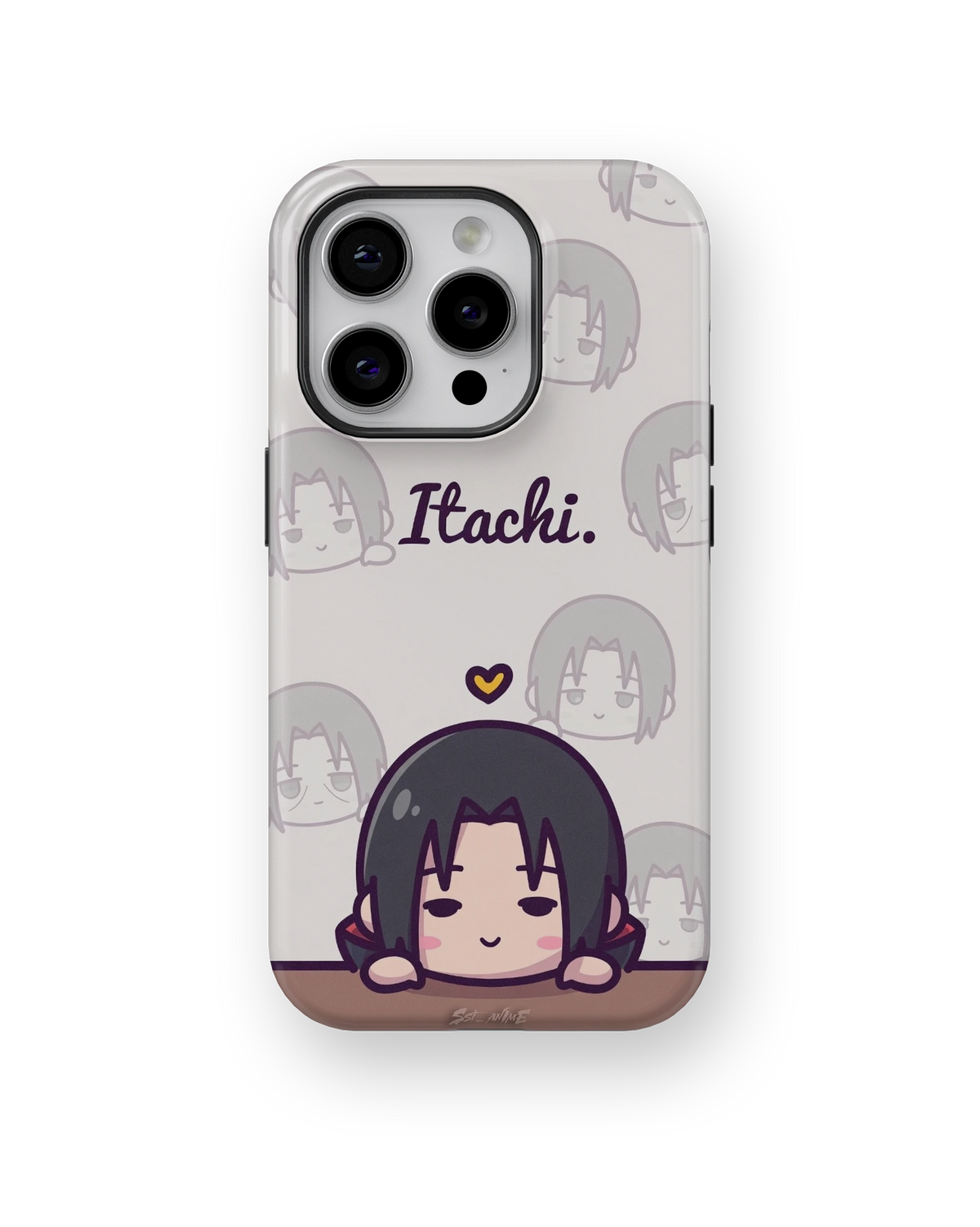 Coque iPhone Itachi – Design Chibi Violet | Naruto