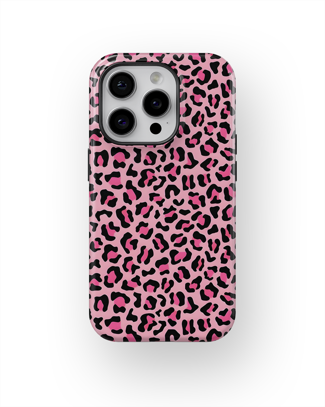 Coque iPhone – Motif Léopard Rose Tendance