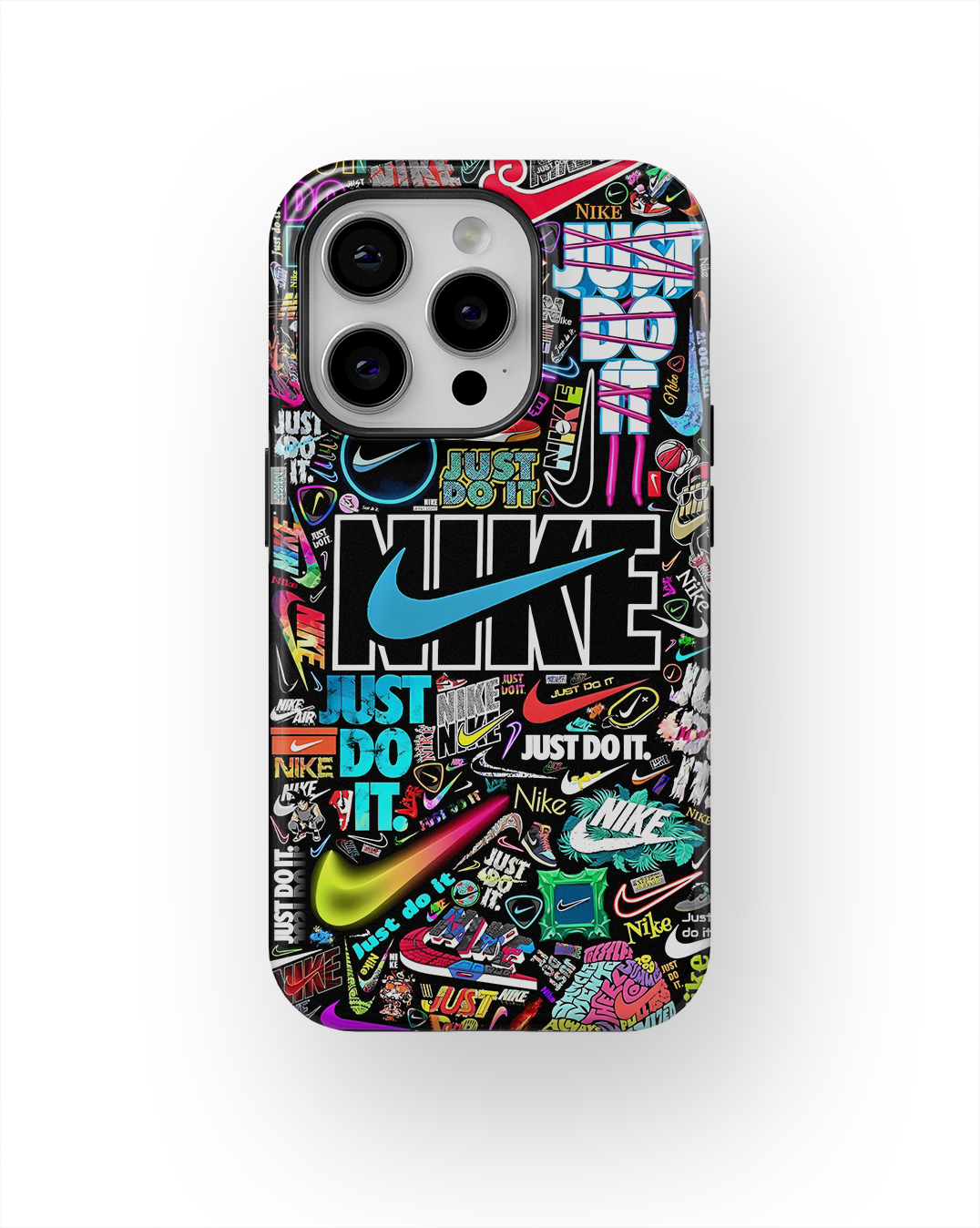 Coque iPhone – Design Streetwear Nike Multicolore