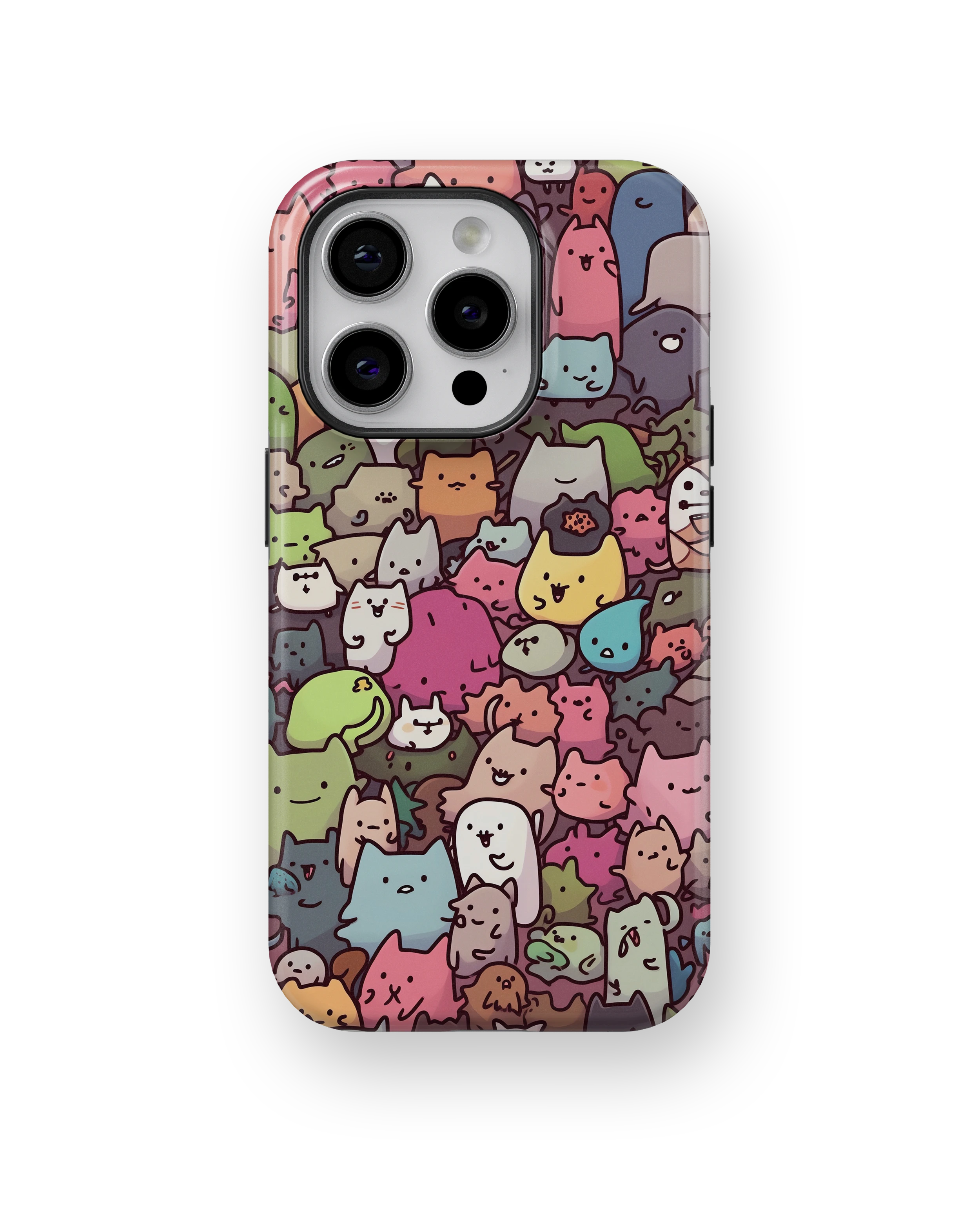 Coque iPhone – Design Animaux Kawaii
