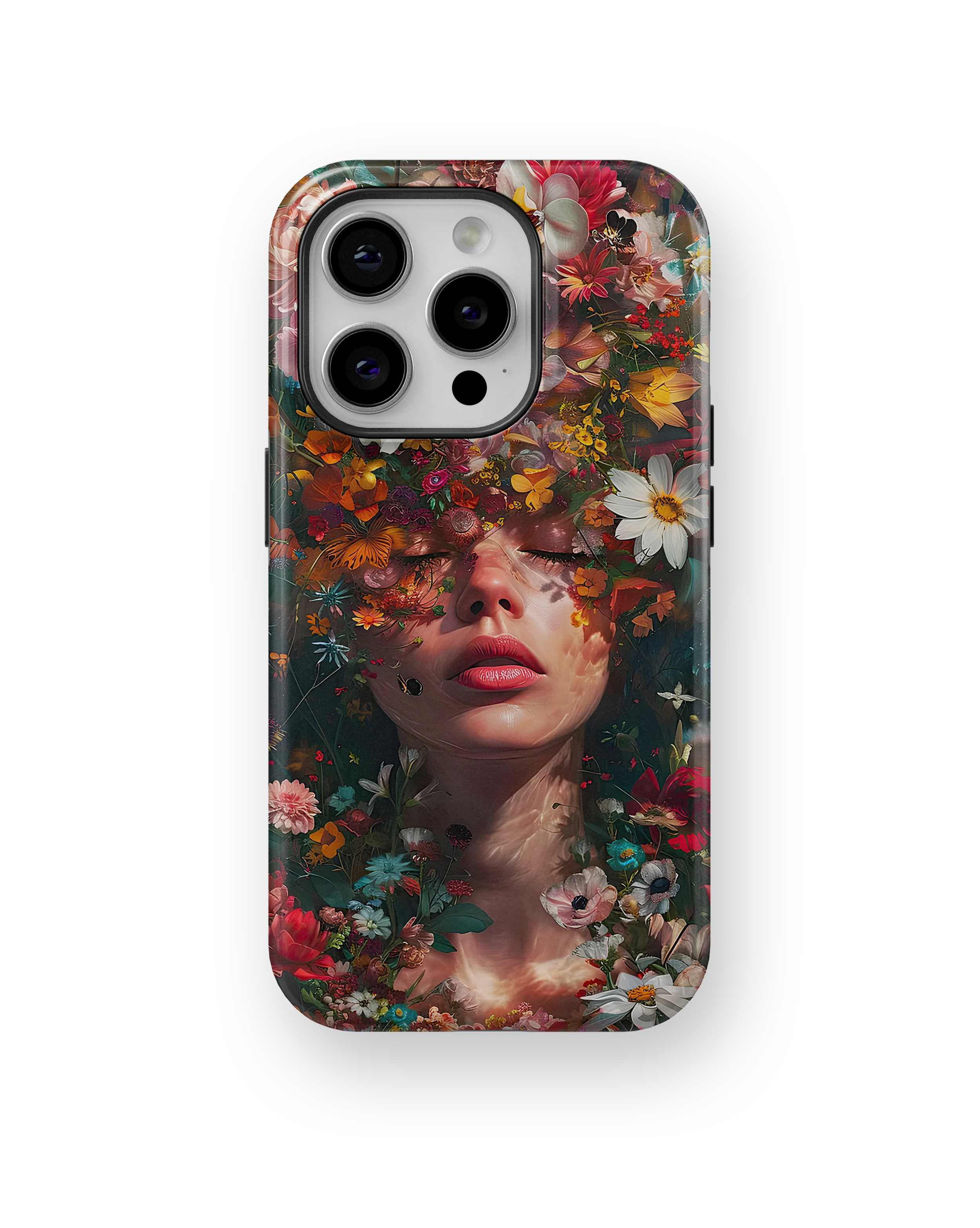 Coque iPhone Femme Florale Artistique