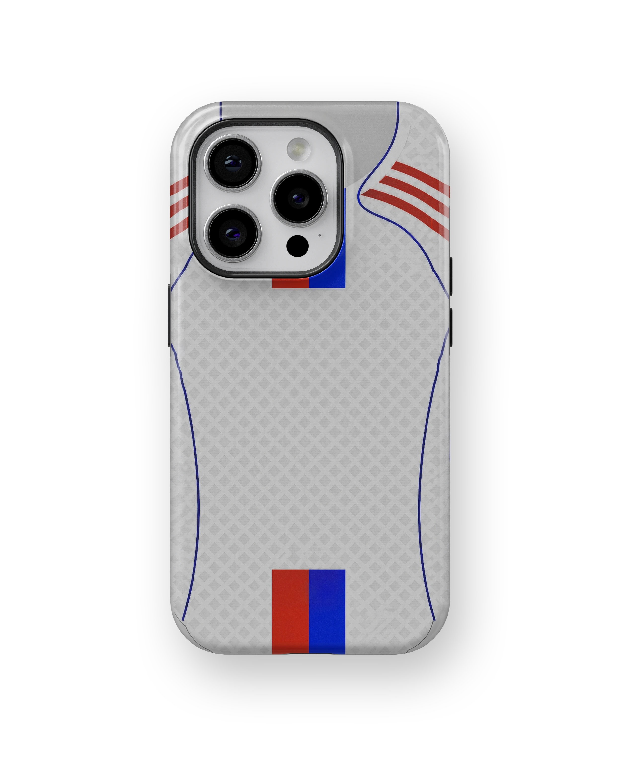 Coque iPhone – Style Maillot Olympique Lyonnais (Lyon)