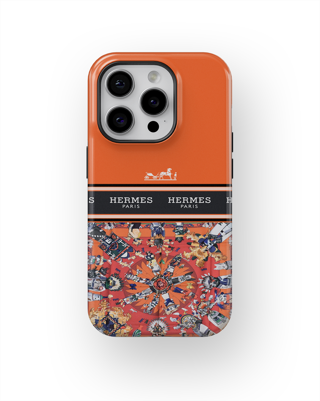Coque iPhone – Design Hermès Luxe