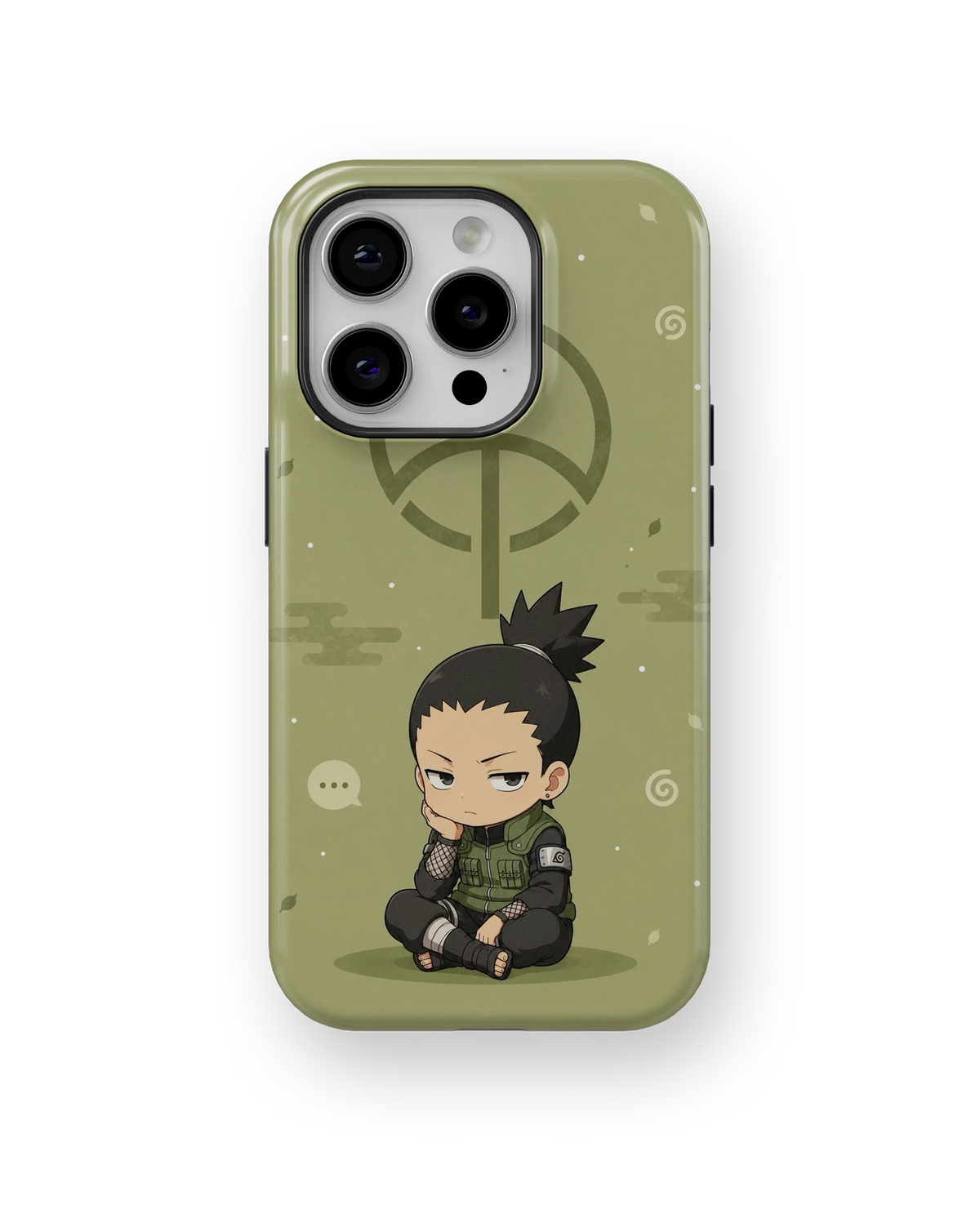 Coque iPhone Shikamaru – Style vert | Naruto