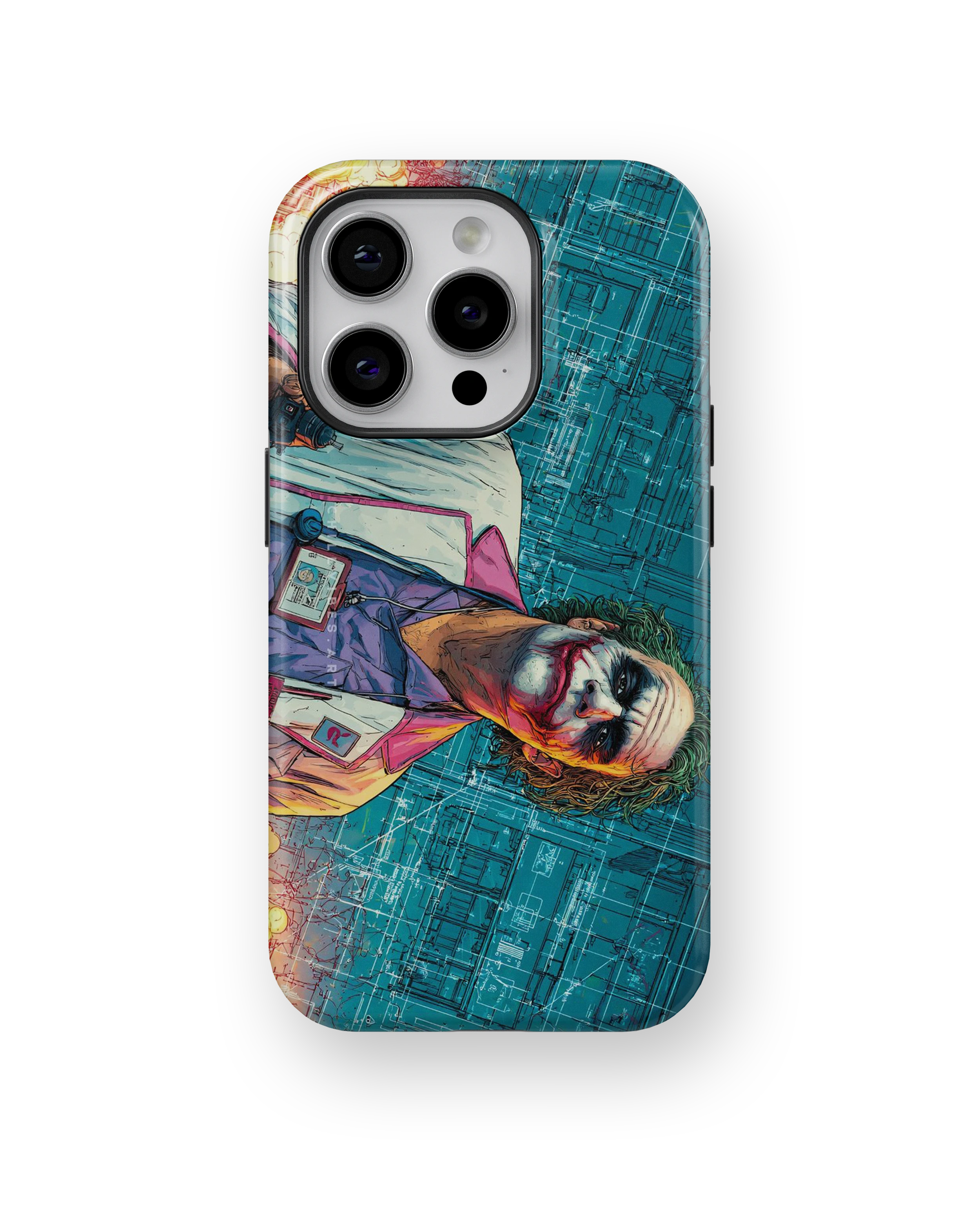Coque iPhone Joker Art Urbain